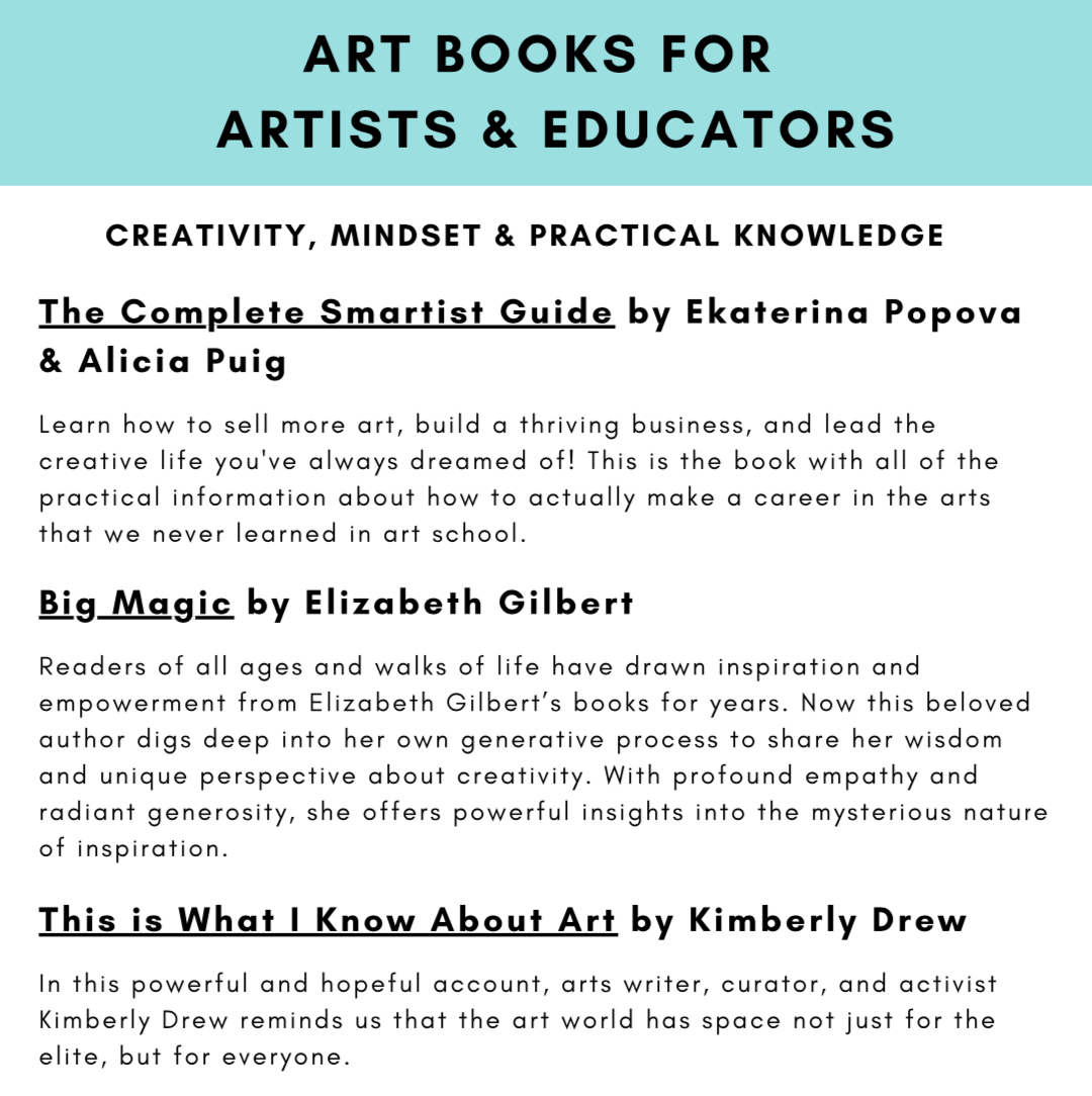 FREE Art Books for Artists &amp; Educators