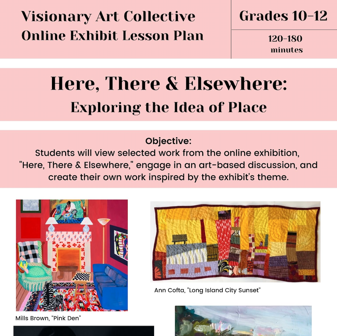 FREE Online Exhibit Lesson Plan: Here, There &amp; Elsewhere