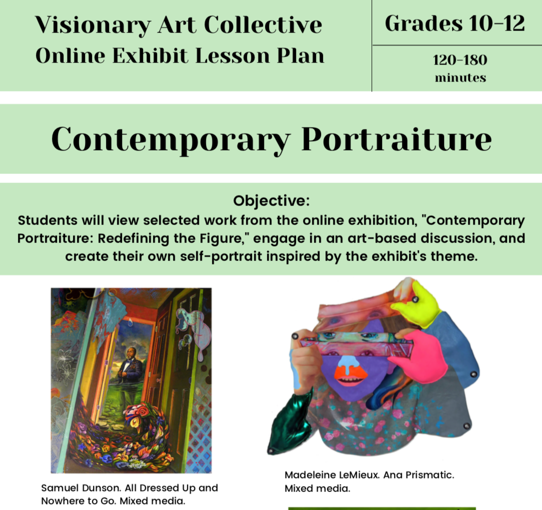 FREE Online Exhibit Lesson Plan: Contemporary Portraiture
