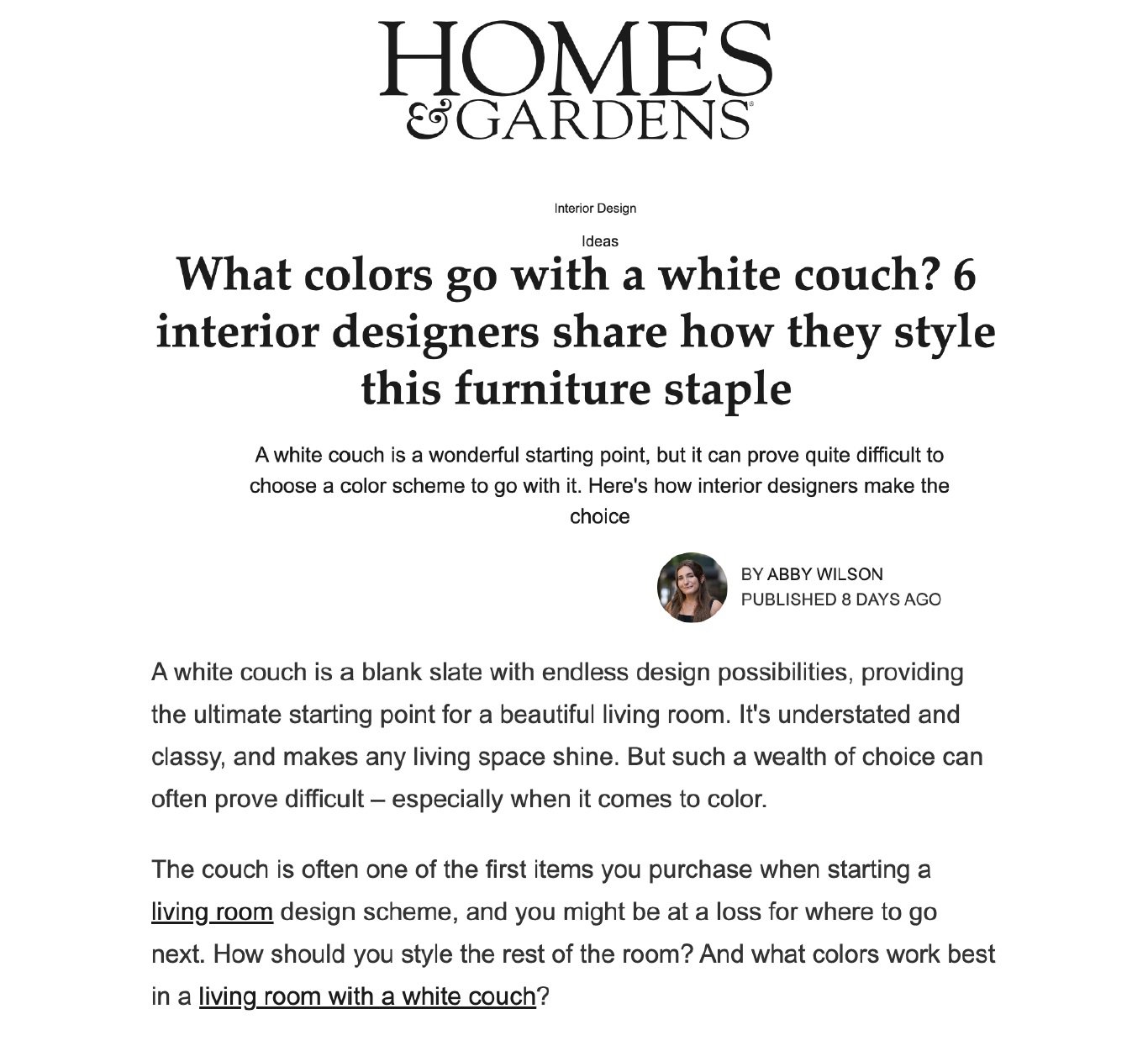 HOMES & GARDENS