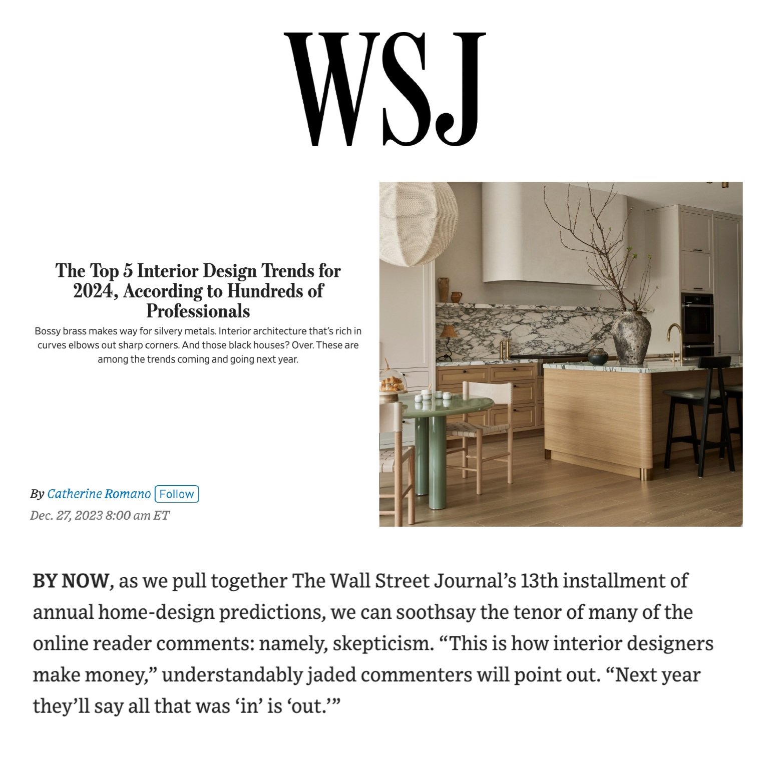 WALL STREET JOURNAL