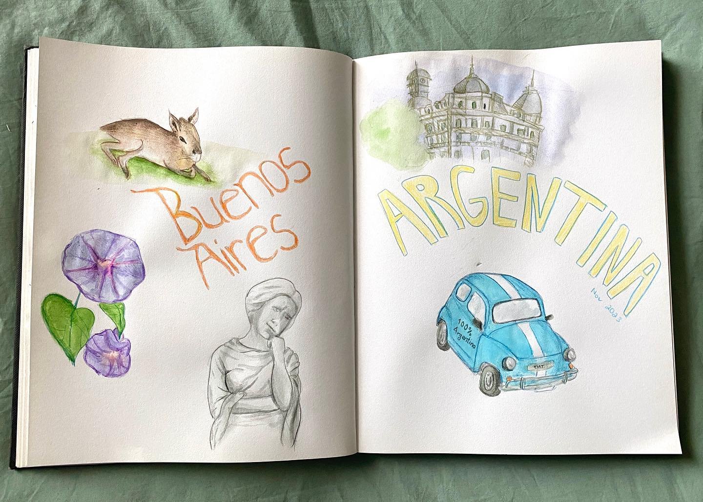 Moments in Argentina 

#argentina🇦🇷 #travelsketchbook