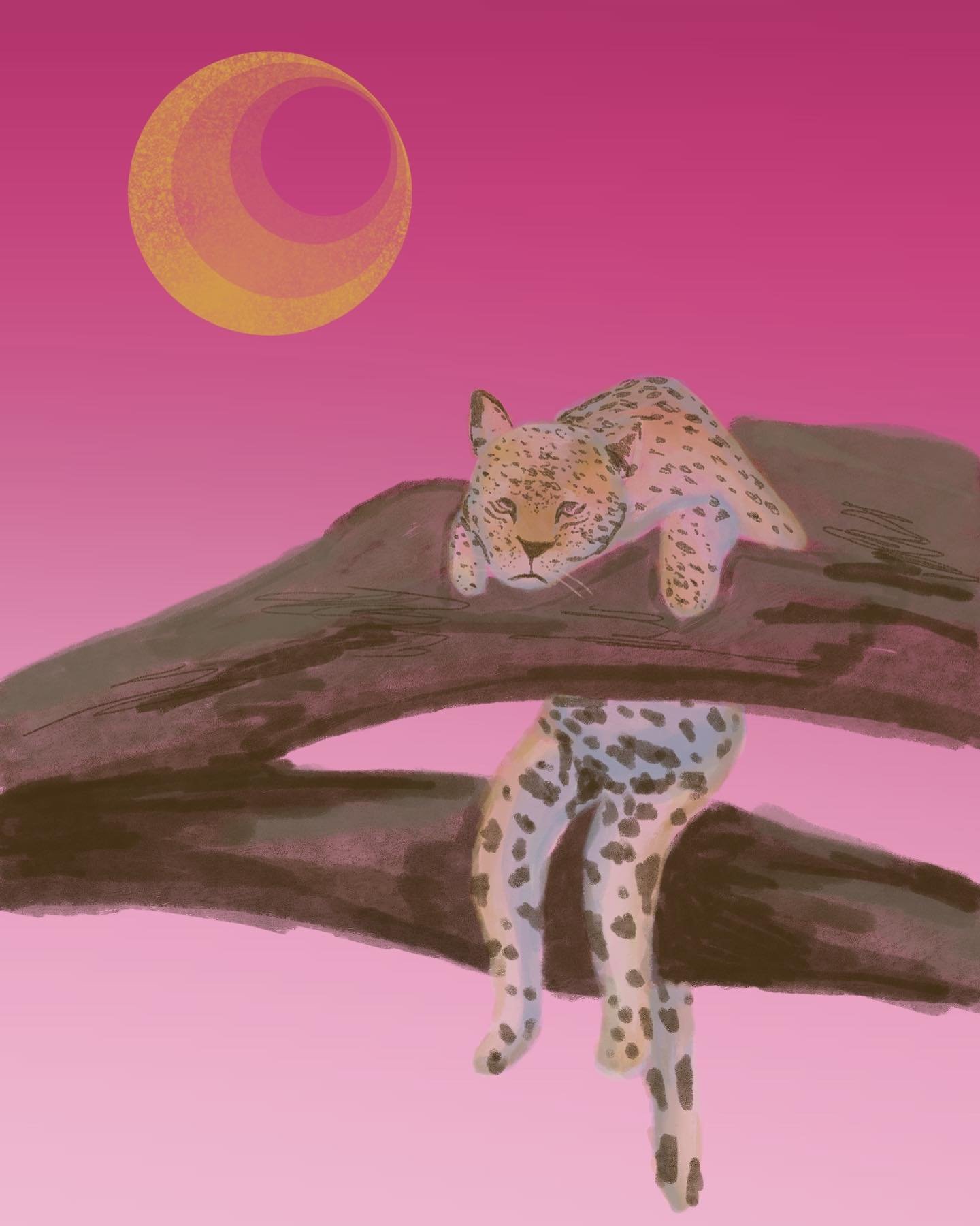 &ldquo;Happy&hellip;you know what, it doesn&rsquo;t matter anyways.&rdquo;

Here&rsquo;s a digital redesign of one of my favorite gouache sketches.
 
#cheetah #digitalart #illustration