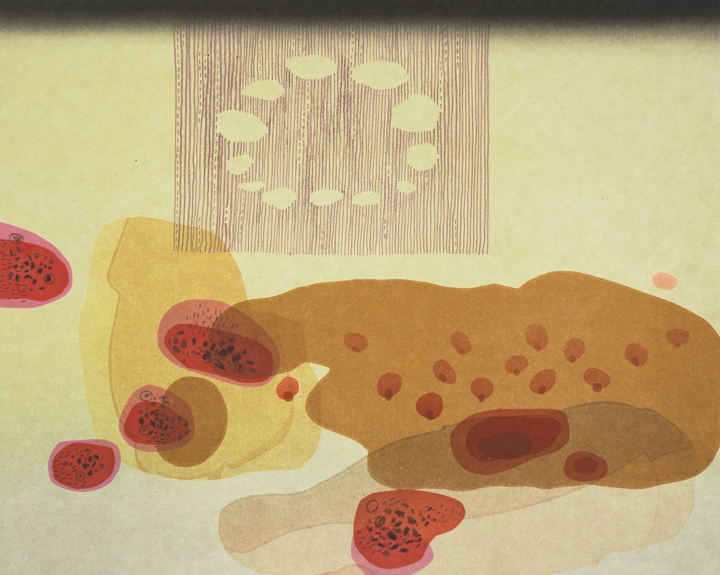 Sandia XXVI, 2025. Monotype, 16" x 20"