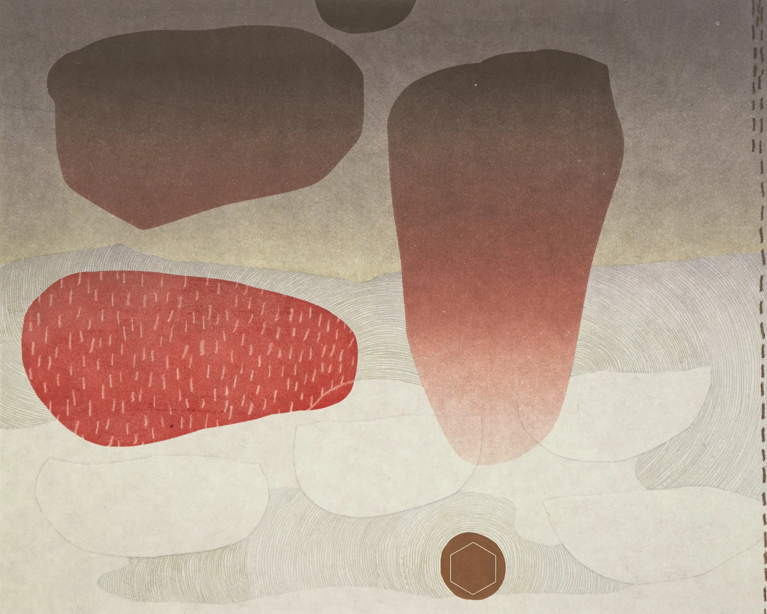 Sandia XXVII, 2025. Monotyoe, 16" x 20"