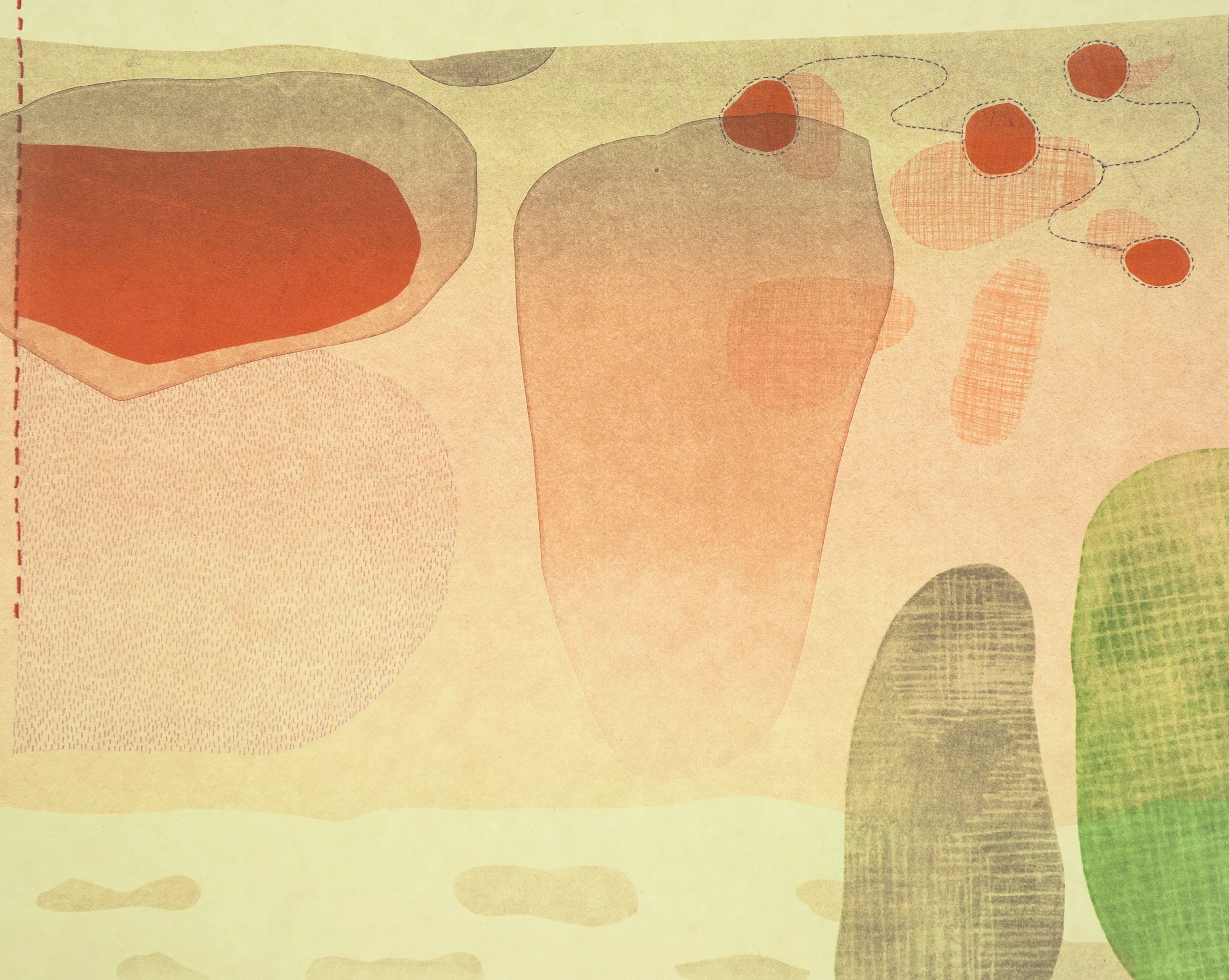 Sandia XXVIII, 2025. Monotype, 16" x 20"