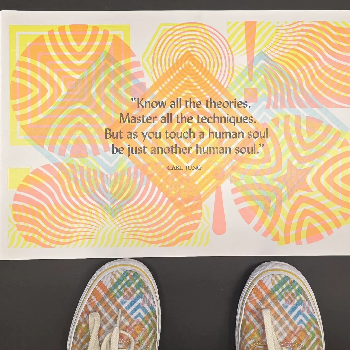 Spent the day coming up with some ideas for teaching at not that I needed to but my buddy Phill who is coming down to Penland with me made these blocks that I have been playingwith. @penlandschool now I'm gonna go for a walk in the sunshine wearing m