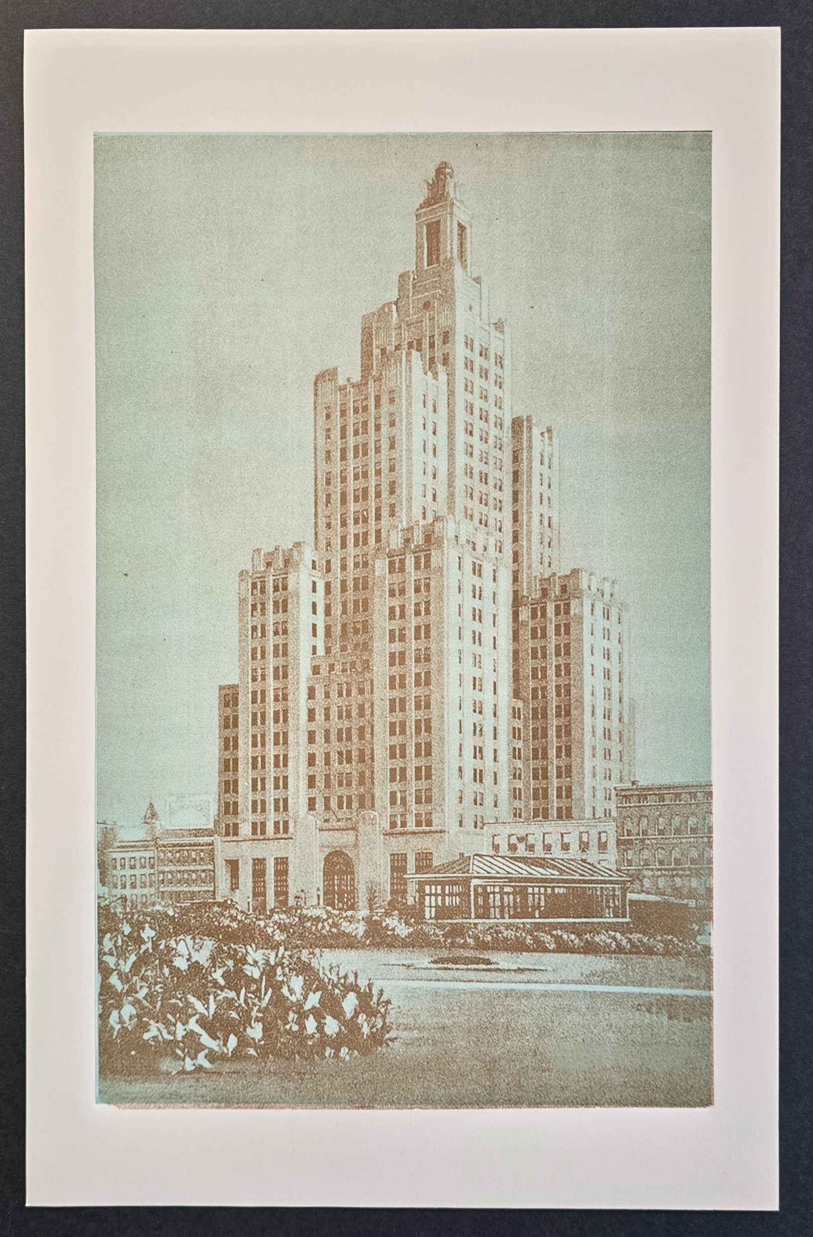 SupperMan Building print