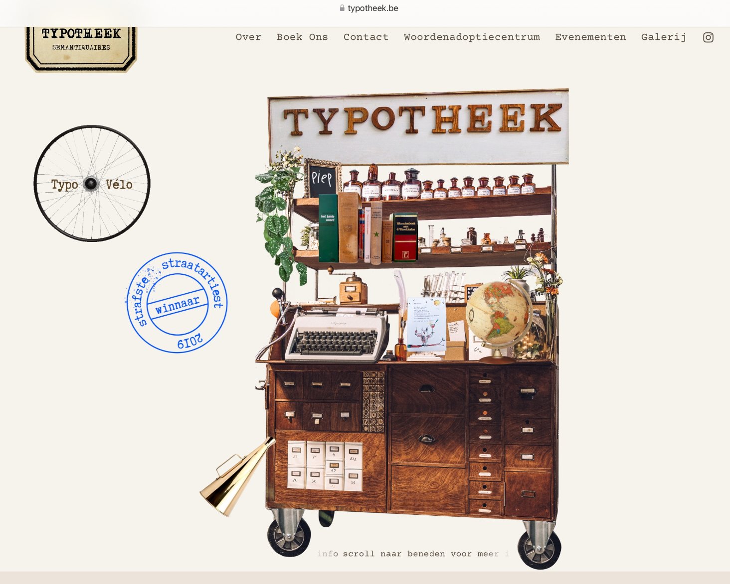 Website voor De Typotheek