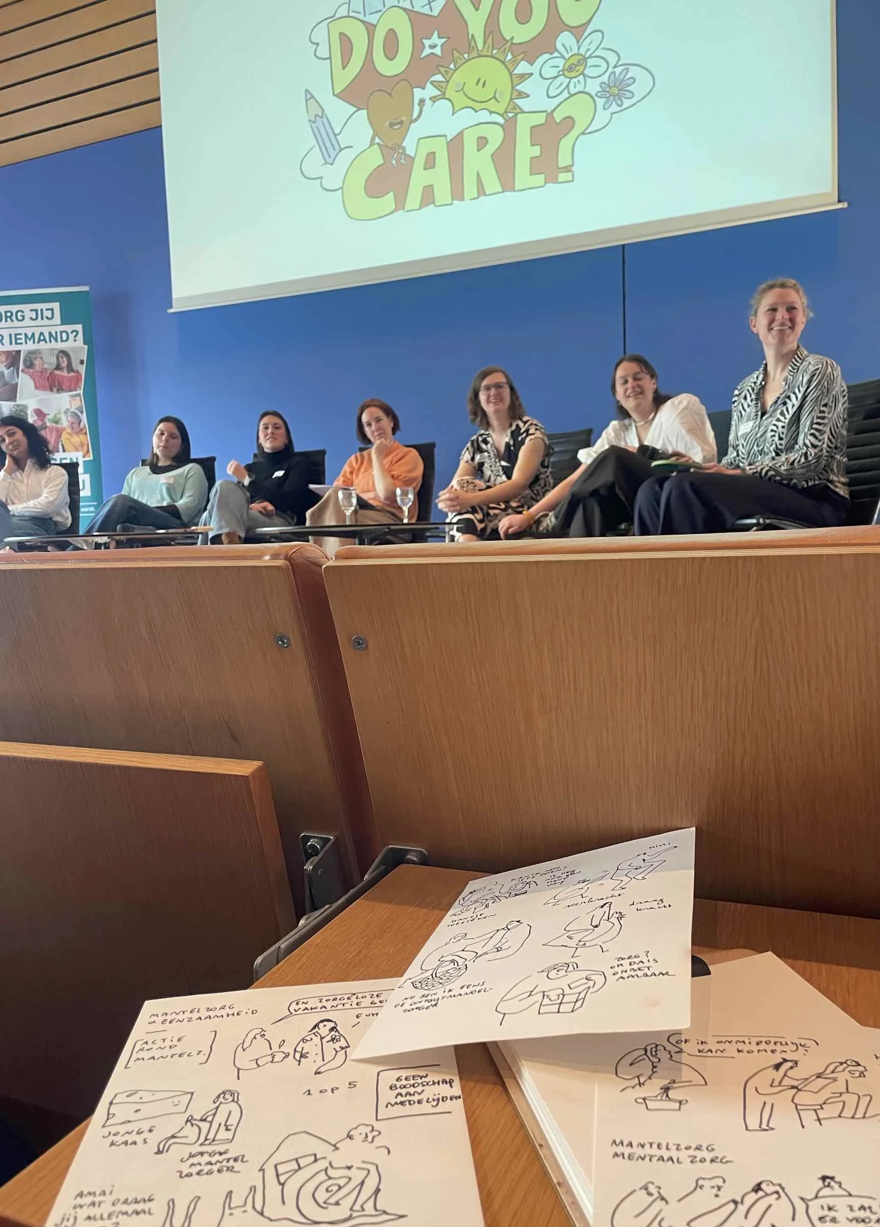 congres schetsen tekenen