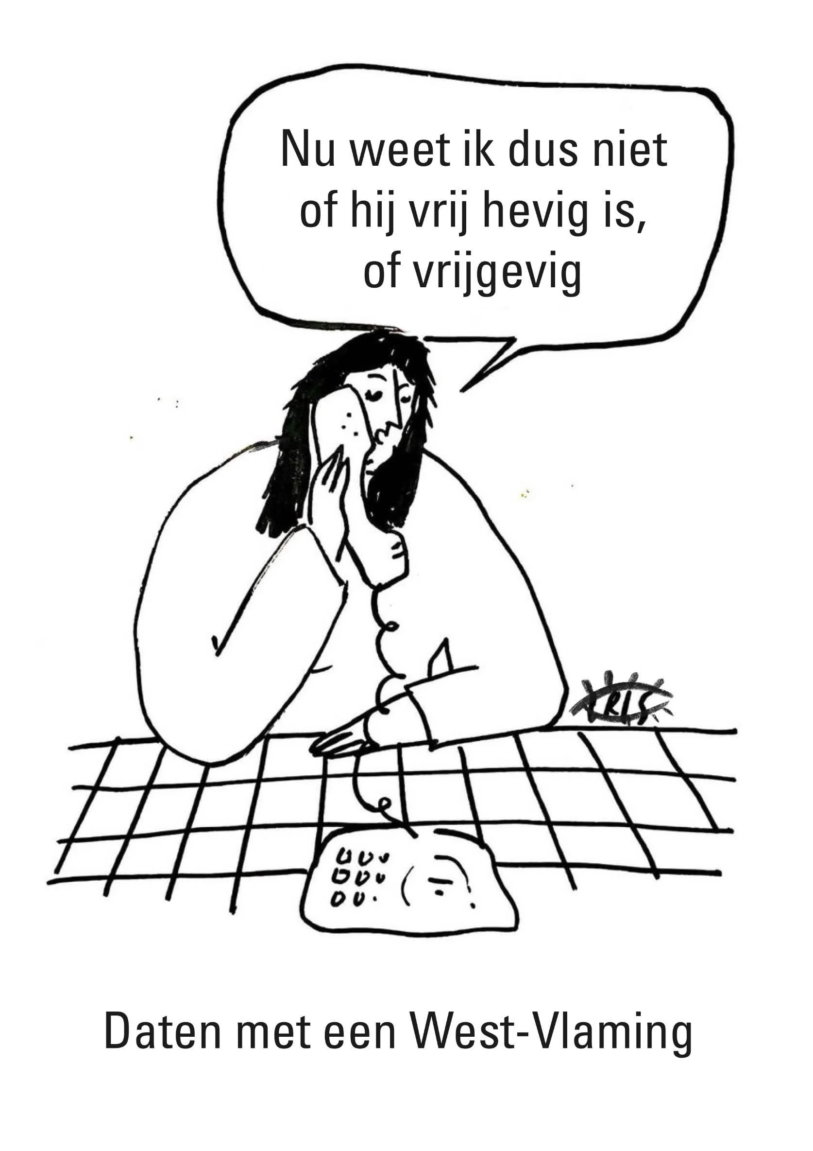 West-Vlaamse taalverwarring, is hij vrij hevig of vrijgevig?