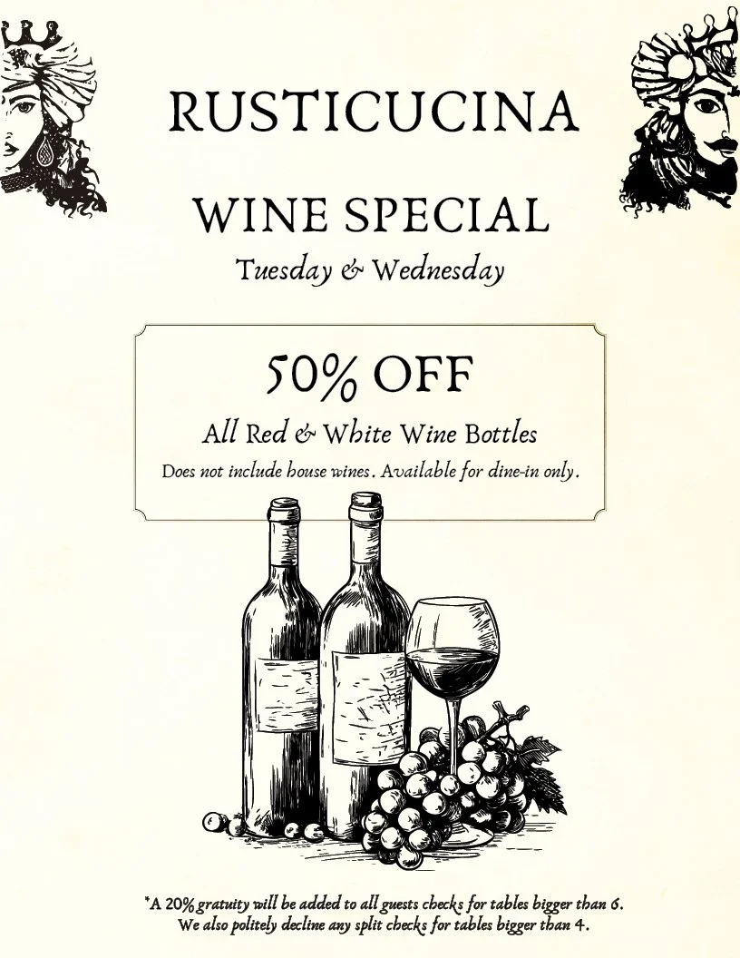 Menu — Rusticucina