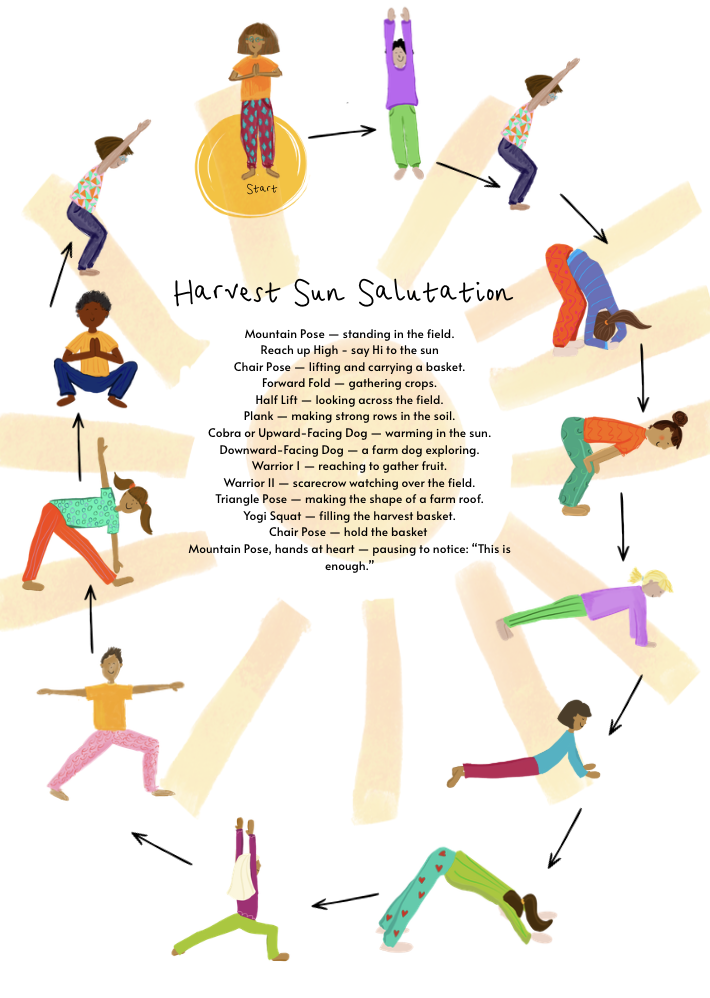 Harvest Sun Salutation