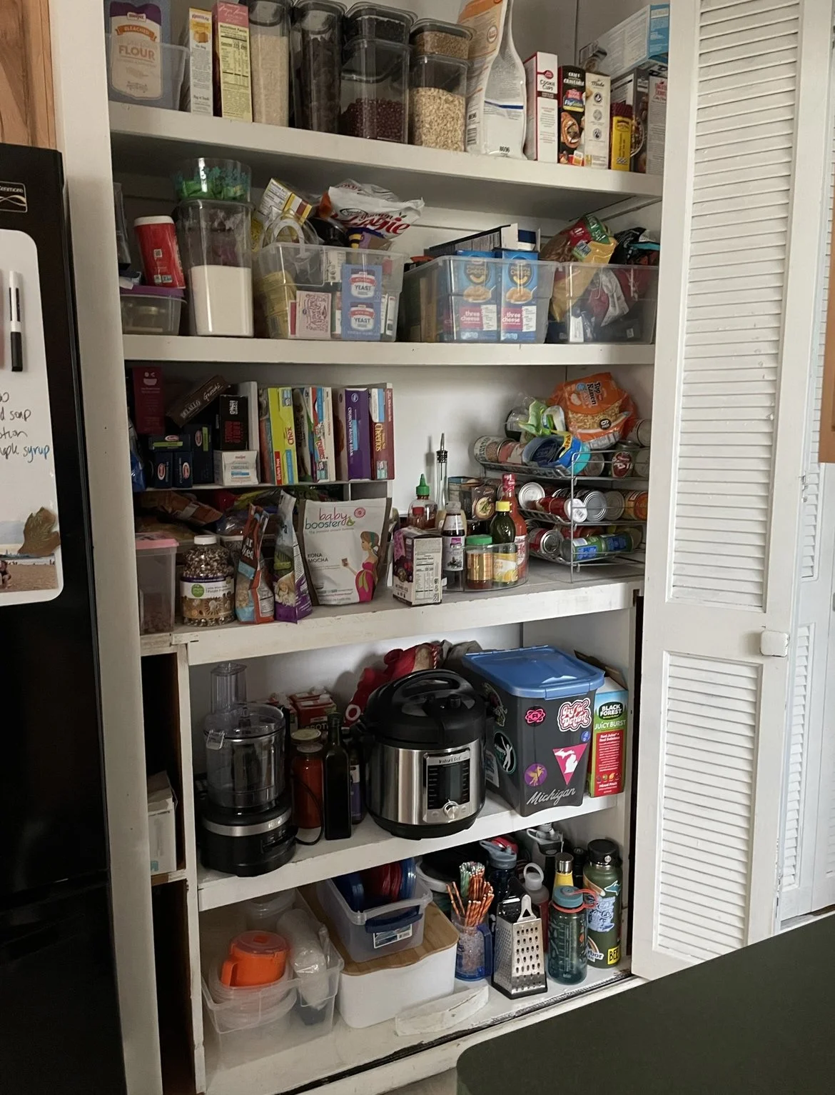 Before Pantry Door Installation