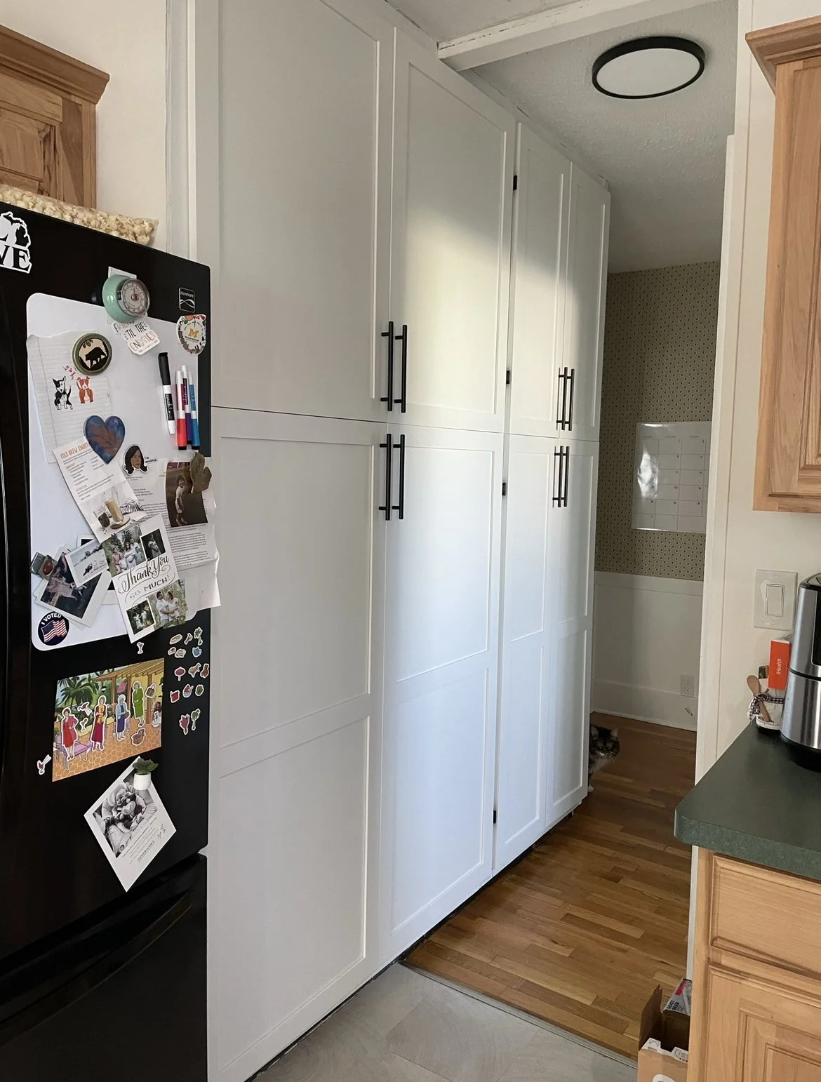 Custom Pantry Door Installation