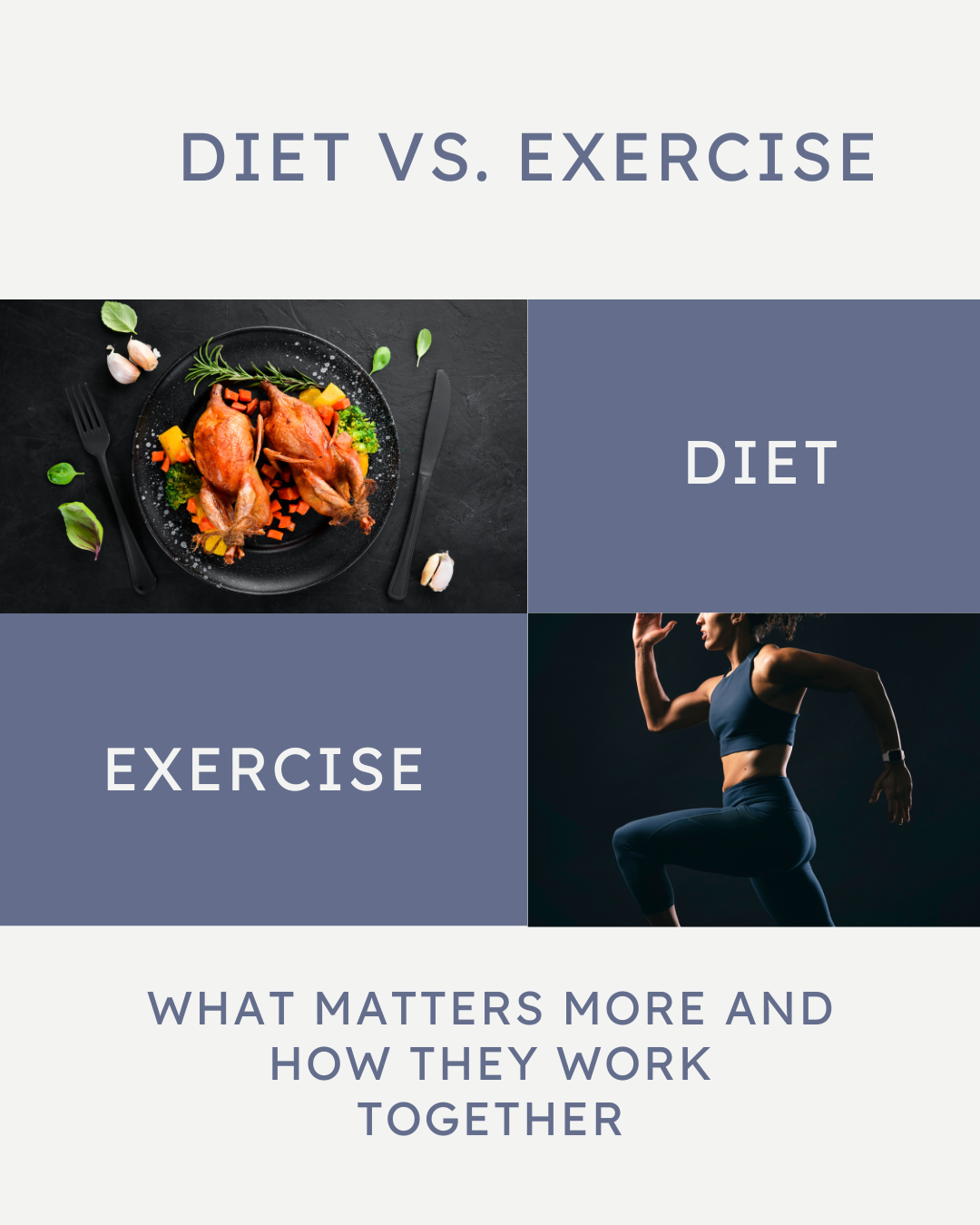 Diet vs. Exercise: What Matters More and How They Work Together