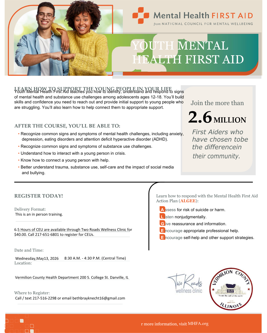 Youth Mental Health First Aid
