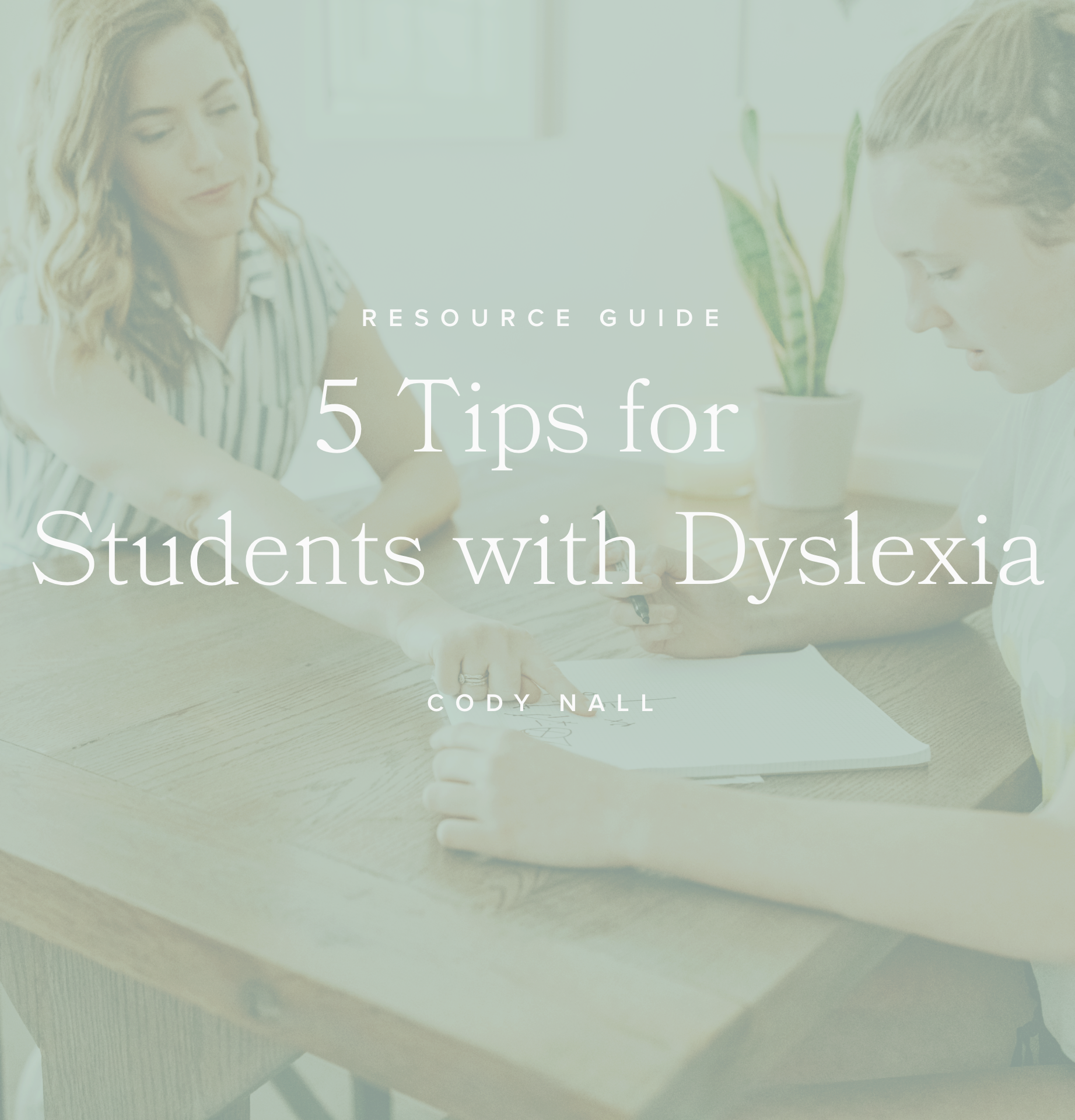 5 Tips for Students with Dyslexia 