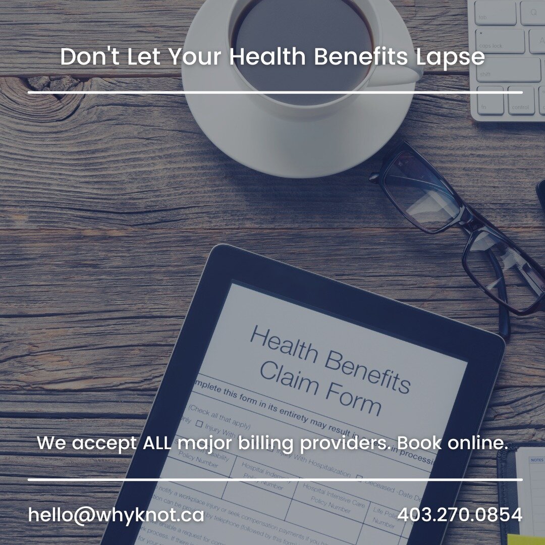 Psssst - are your benefits expiring soon? Don't let them go to waste. Our services are reimbursable from ALL benefits providers.

Book online easily today!
.
.
.
#massagebenefits #benefitsproviders #massage #massagetherapy #massagetherapist #rmt #cal