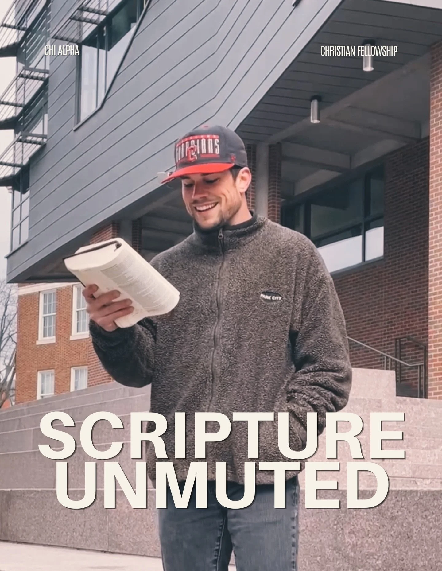 SCRIPTURE UNMUTED TODAY &amp; TOMORROW!

We very well know that the Word of God can never be muted. But rather than reading His Word quietly to ourselves or with a friend or two we are going to be publicly reading for all to hear on campus! 

Stop by