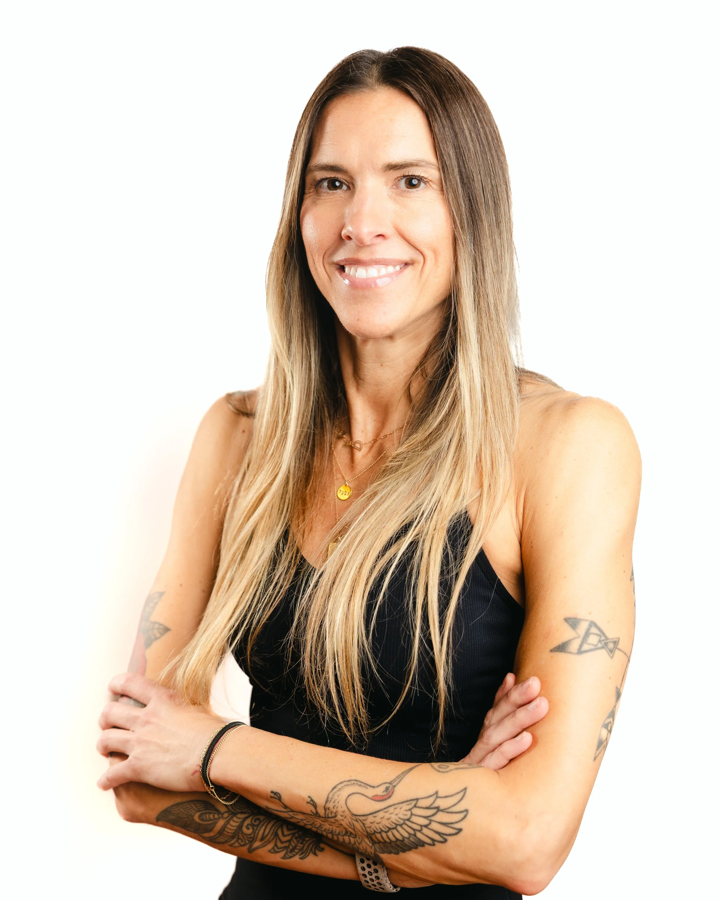 Female yoga instructor