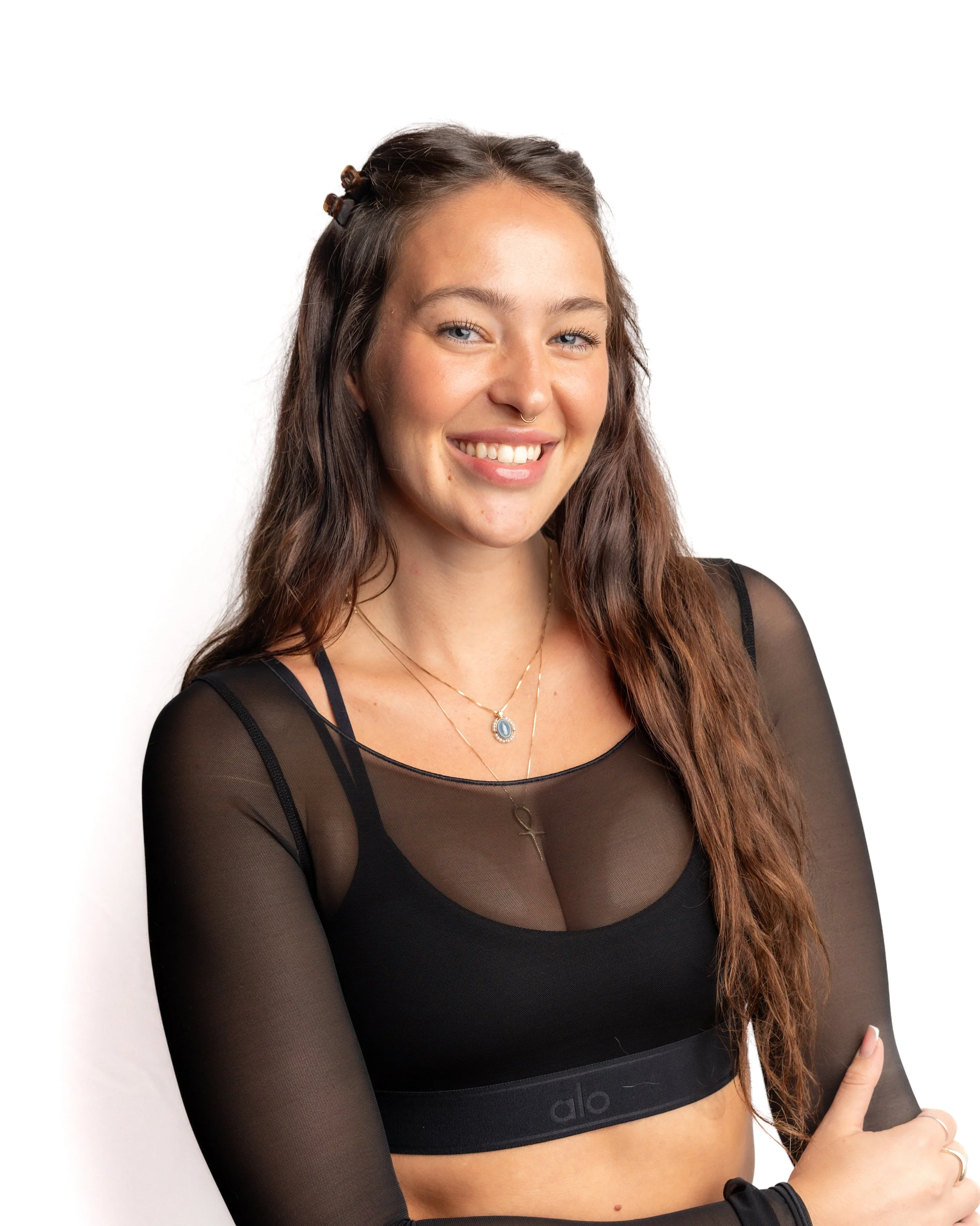 Female yoga instructor
