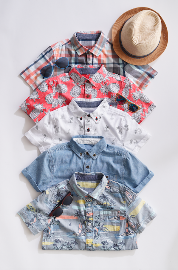gymboree - boy's printed wovens