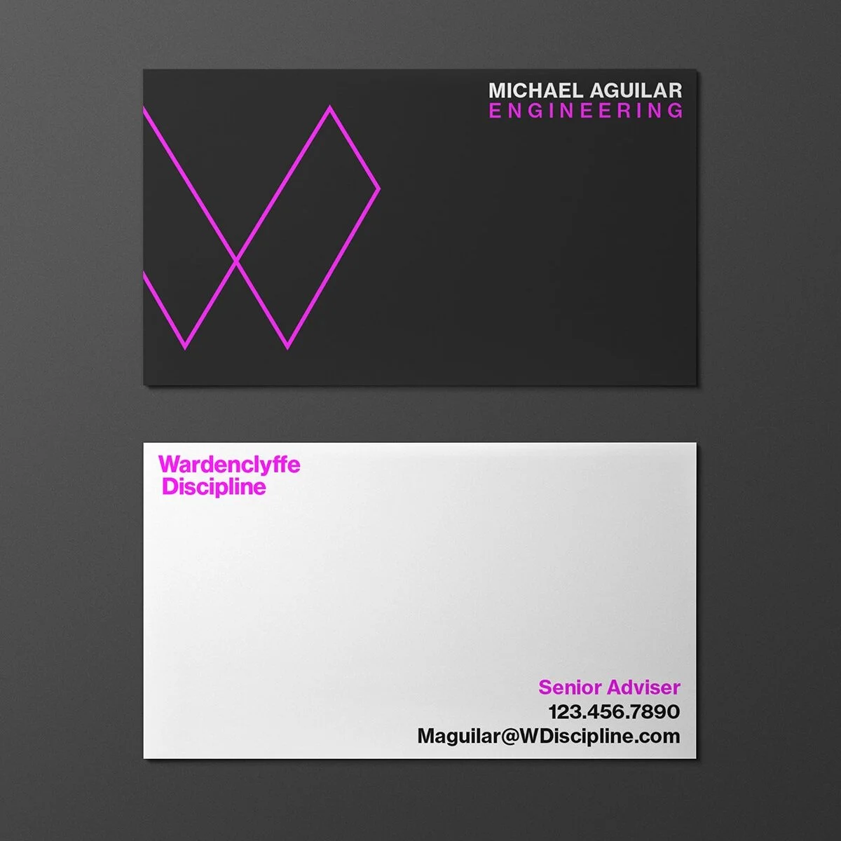 wardenclyffe discipline - engineering business card