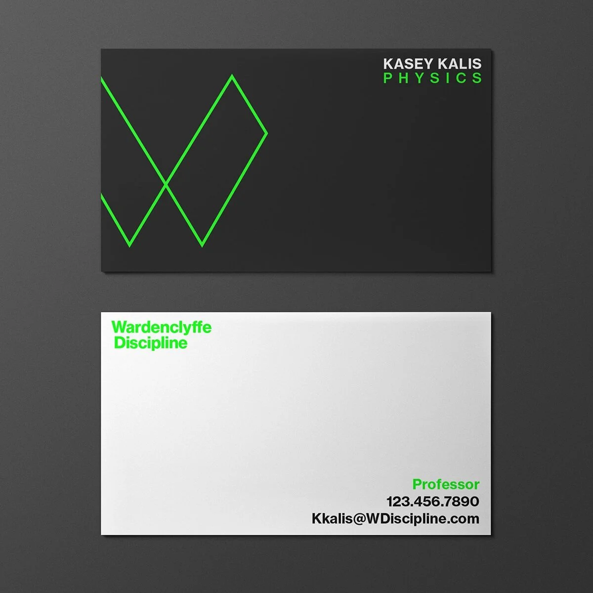 wardenclyffe discipline - physics business card