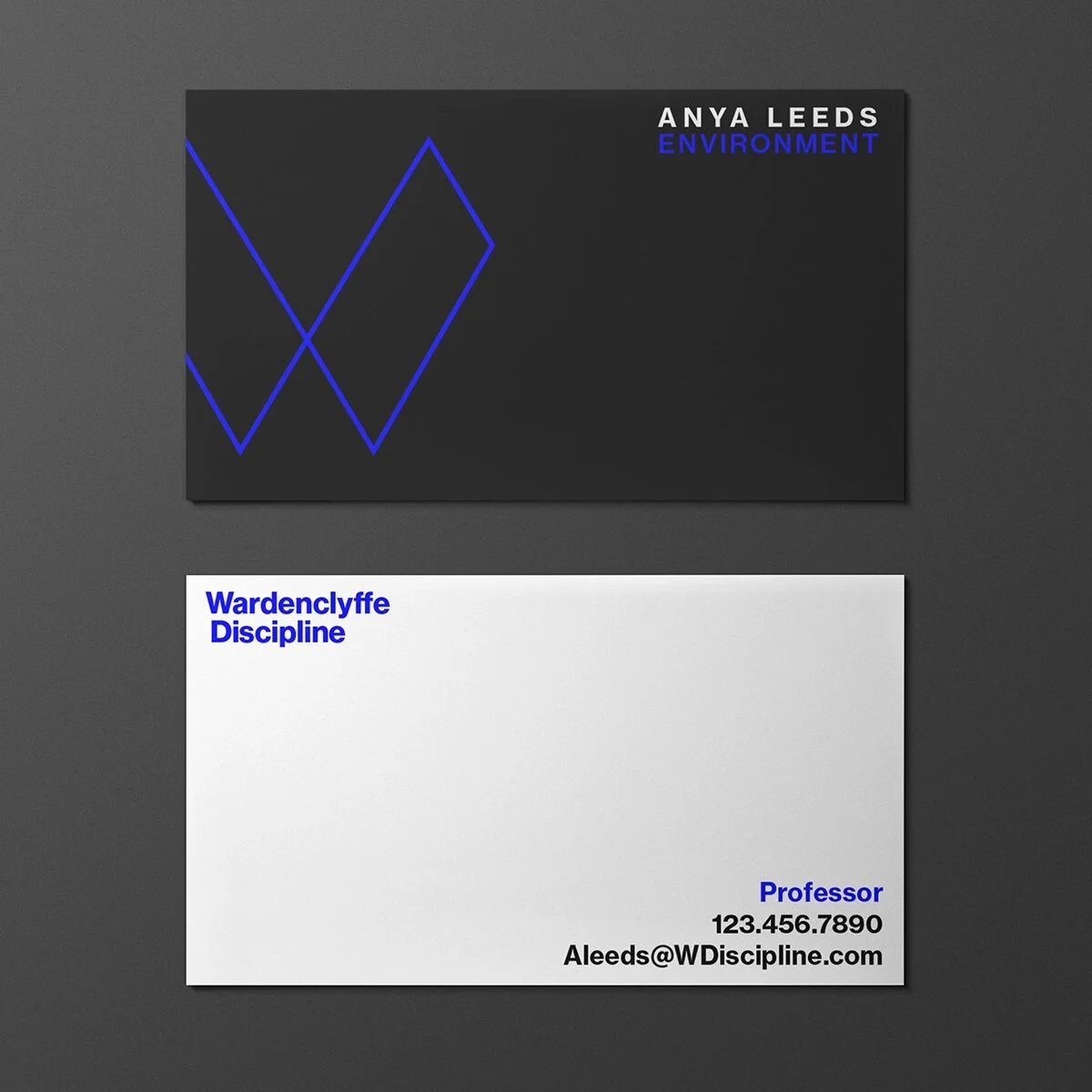 business card - environment