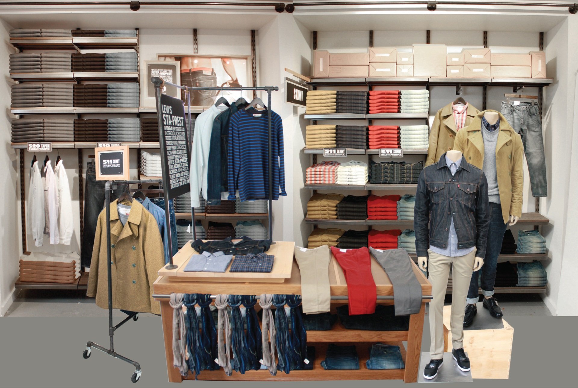 levi's - men's sta prest collection