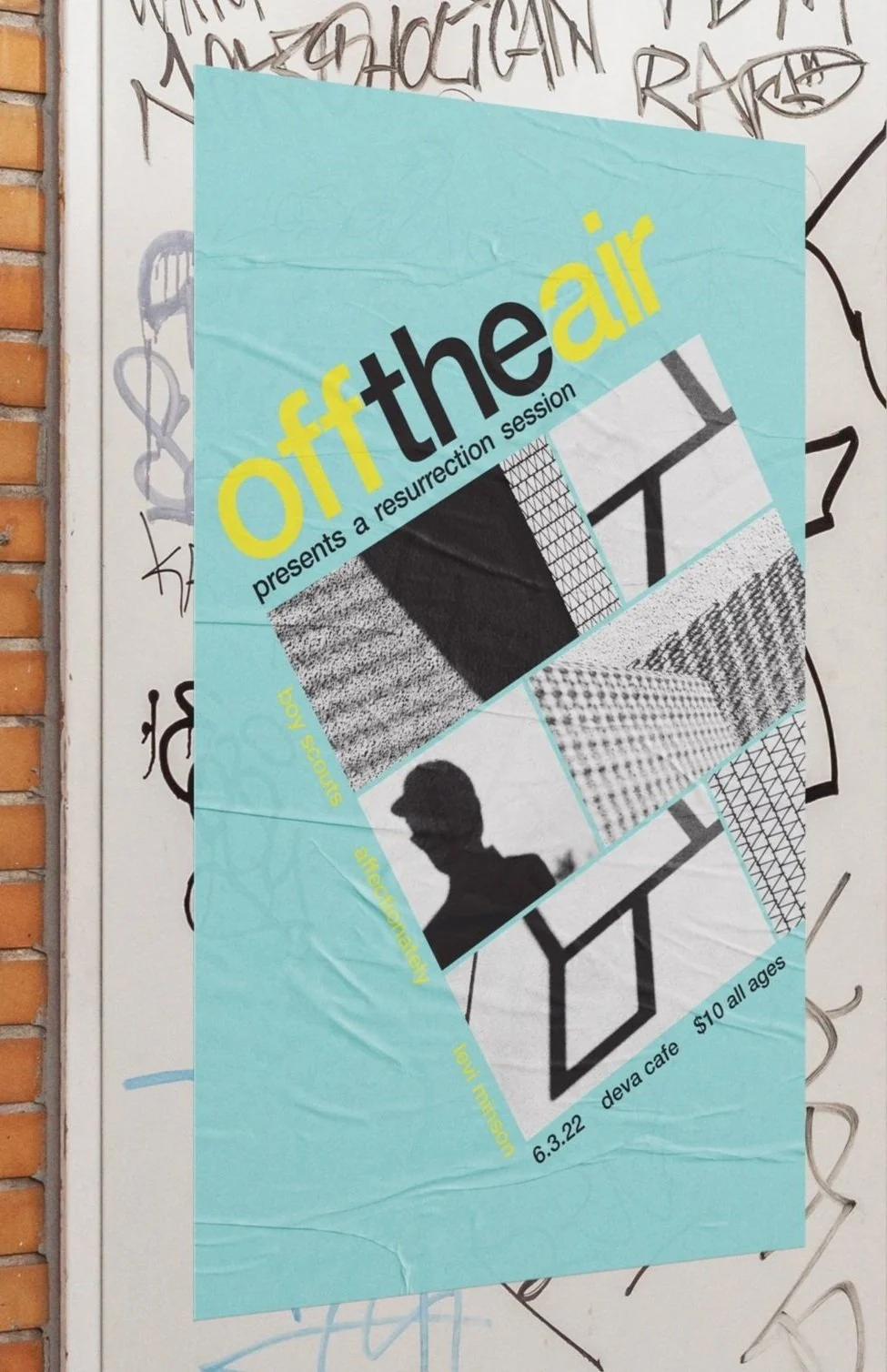 off the air - june poster (photog - m. aguilar)