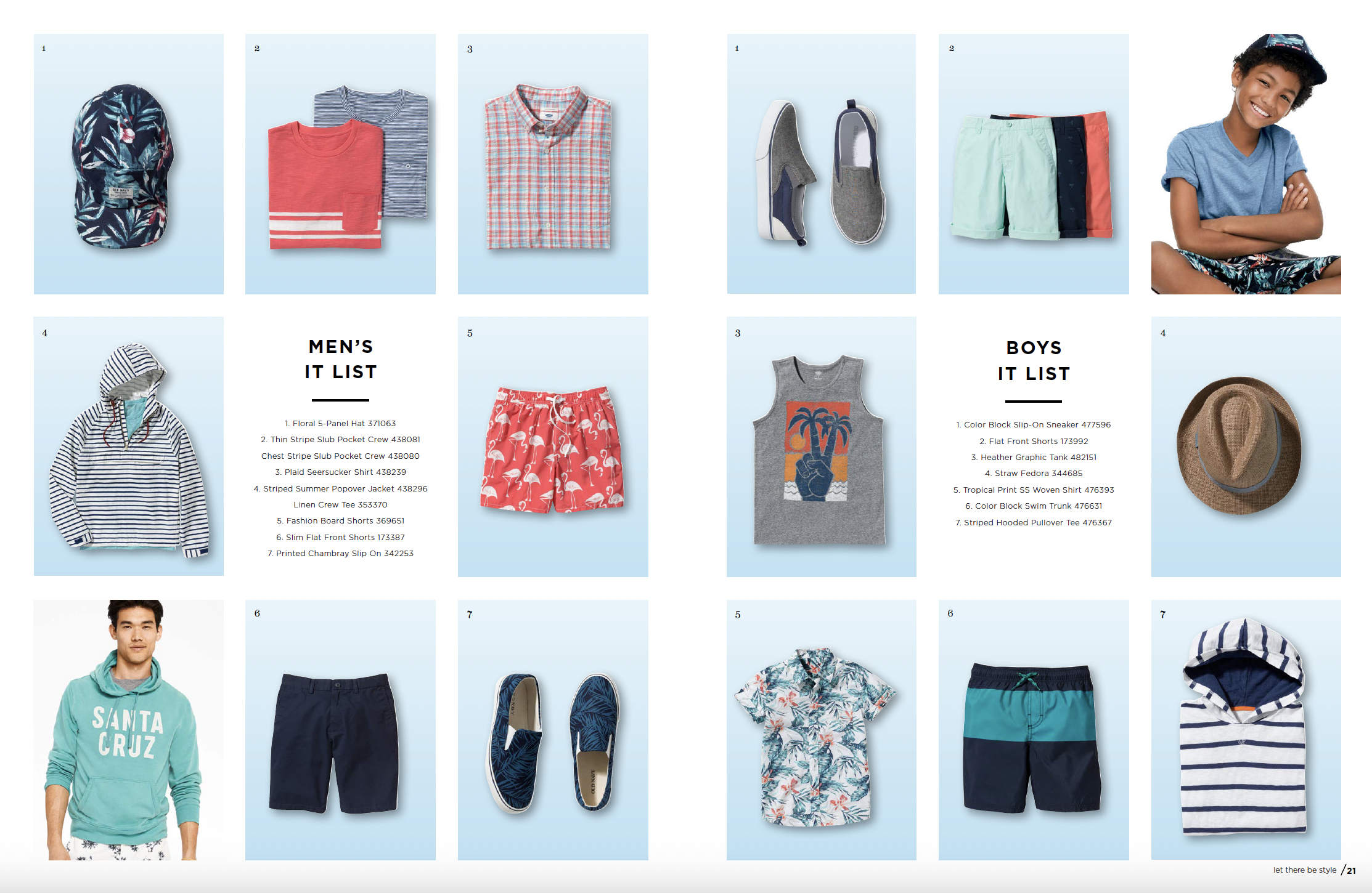 old navy trend magazine - essentials