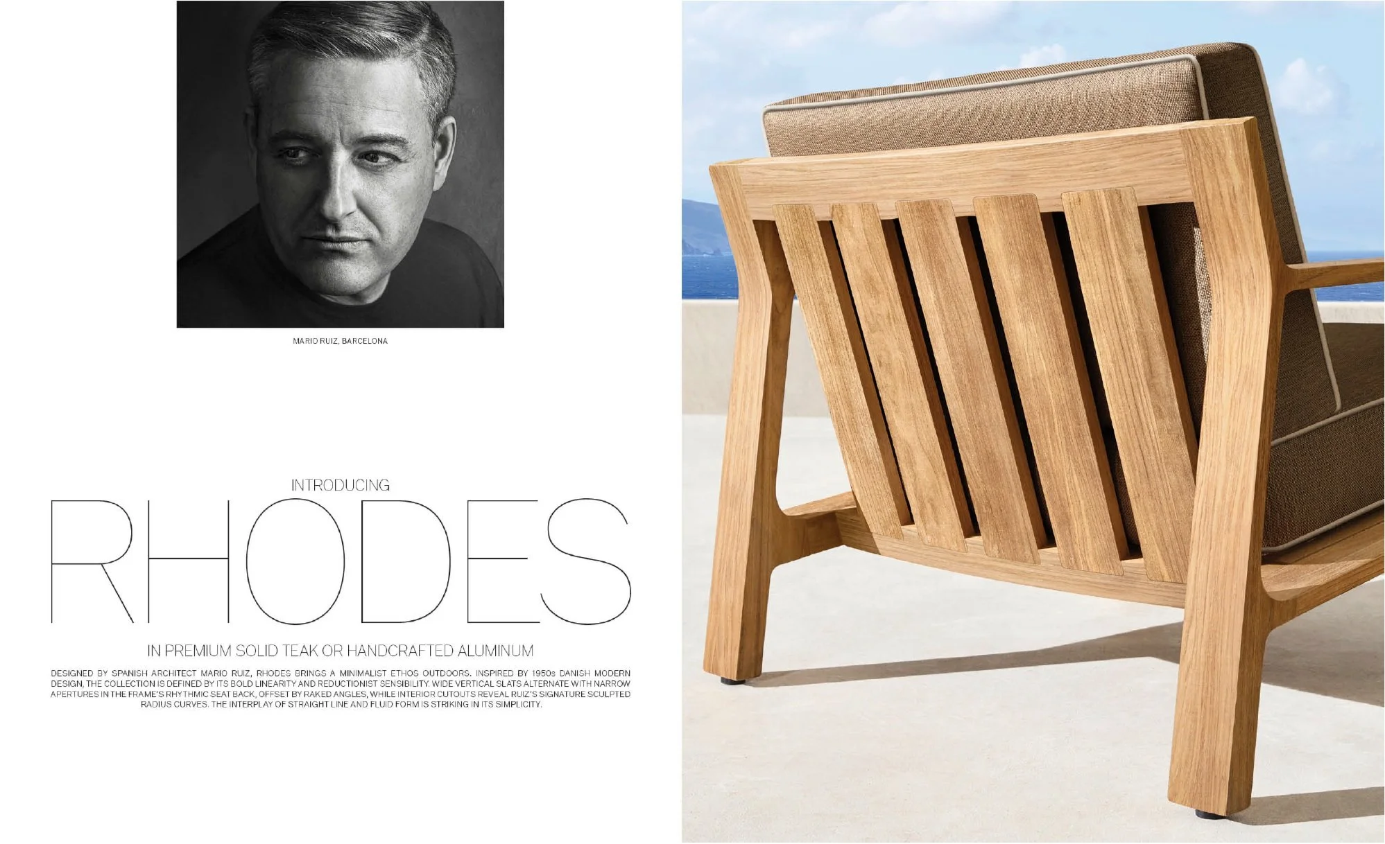 rh outdoor catalog - intro page layout