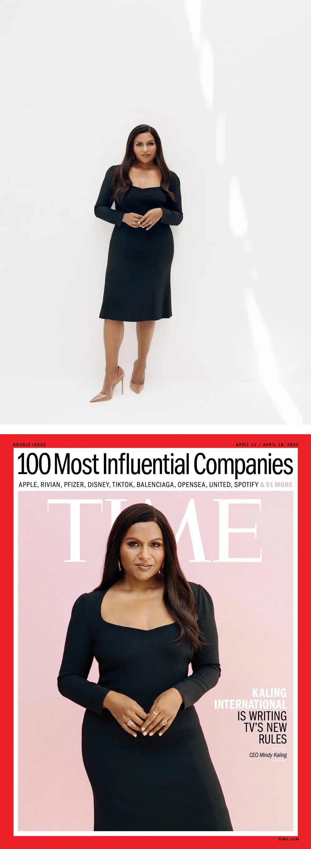 TIME: Mindy Kaling by Chantal Anderson