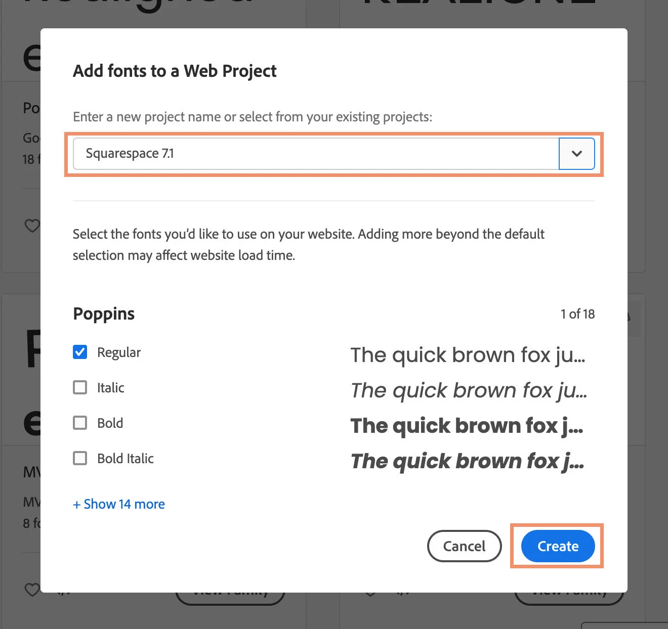 How To Add Custom Fonts To Squarespace 7 1 Including Adobe Typekit Fonts Squarebase