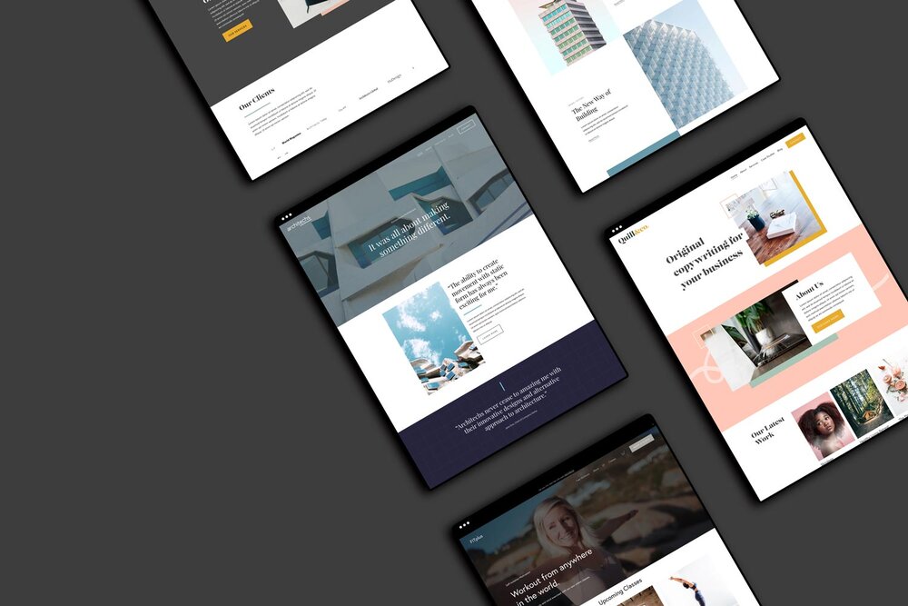 Squarebase Squarespace Template Kits for Squarespace 7.1