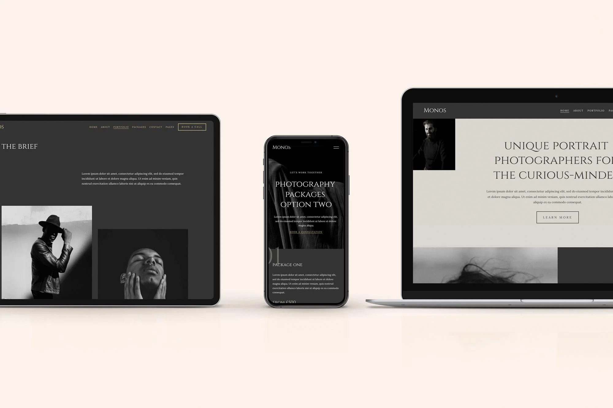 Custom Squarespace Template For Photographers Photographers Website