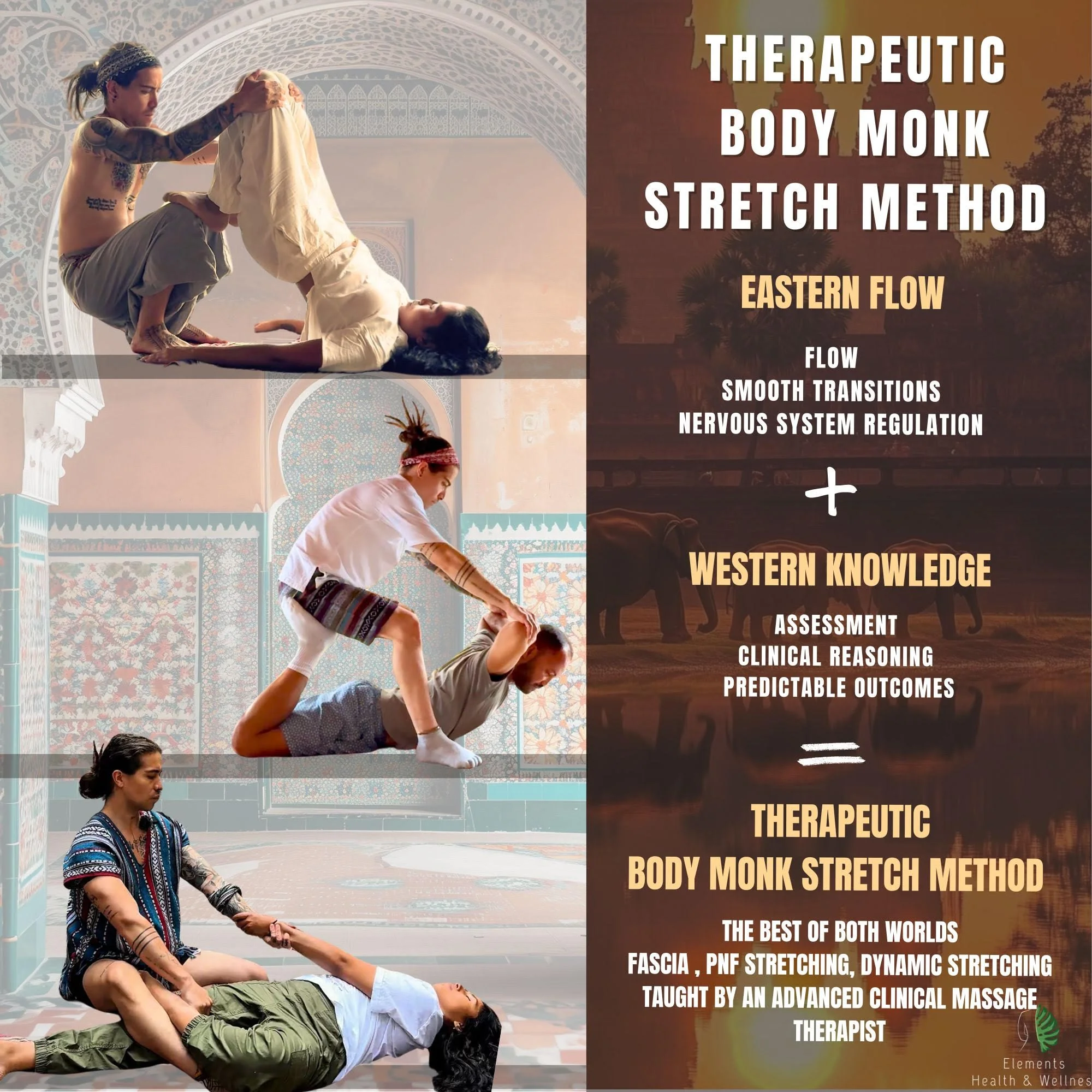 Workshop | Therapeutic Body Monk Stretch Method Level 1
