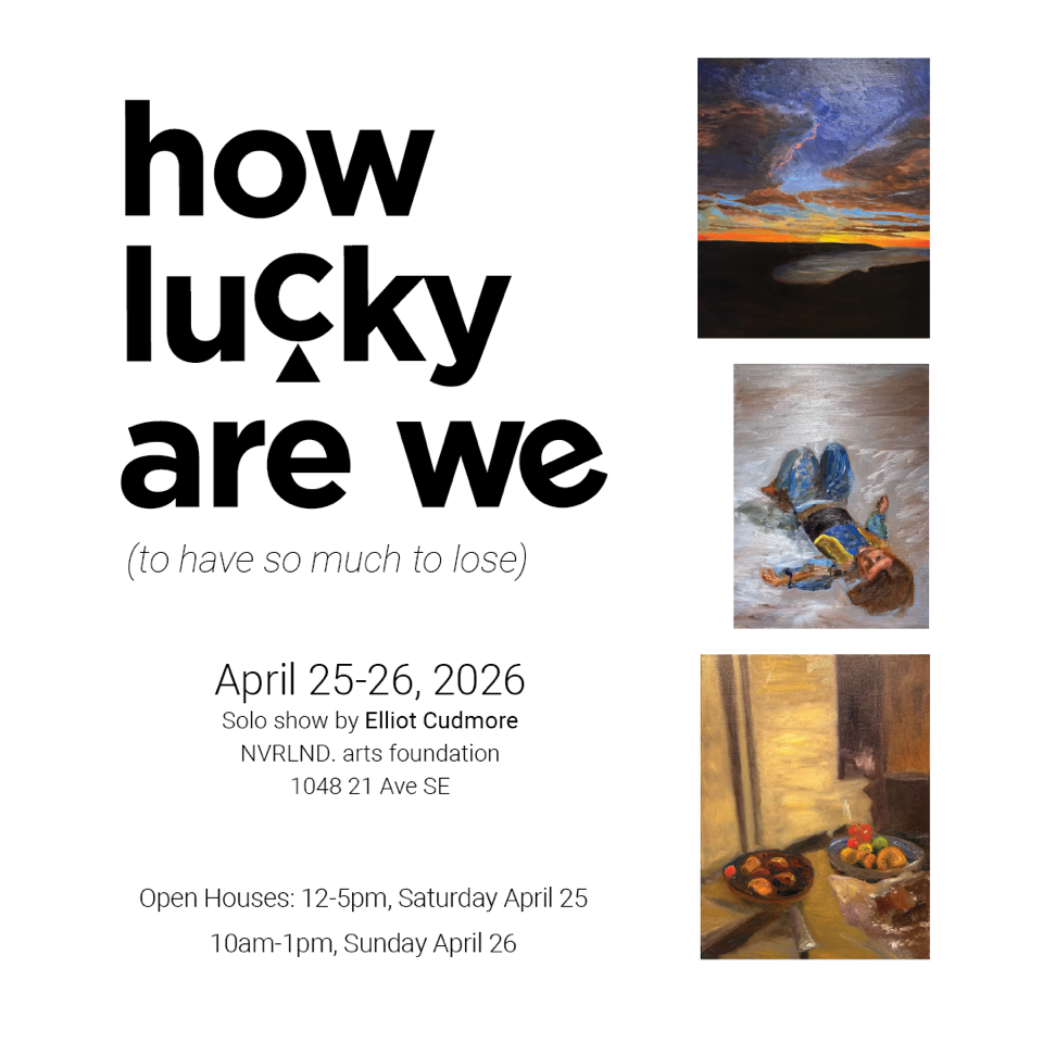 How Lucky Are We (to have so much to lose) Exhibition by Elliot Cudmore