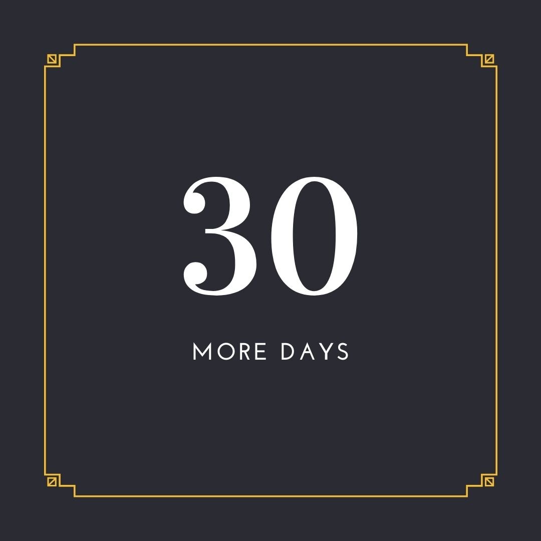 Thirty Day Notice
