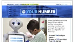 A #donorlove newsletter makeover