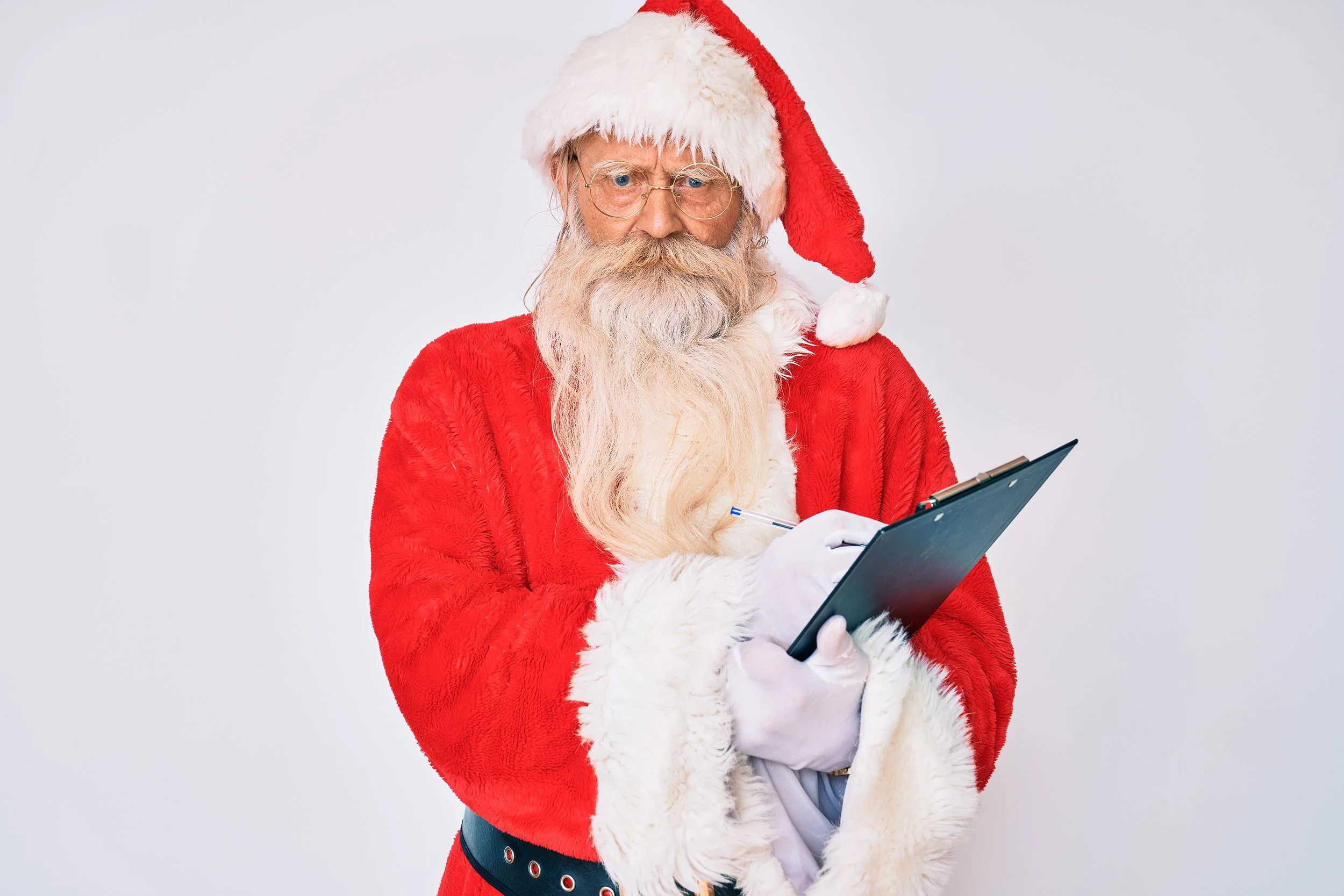 Santa Claus and the caribou