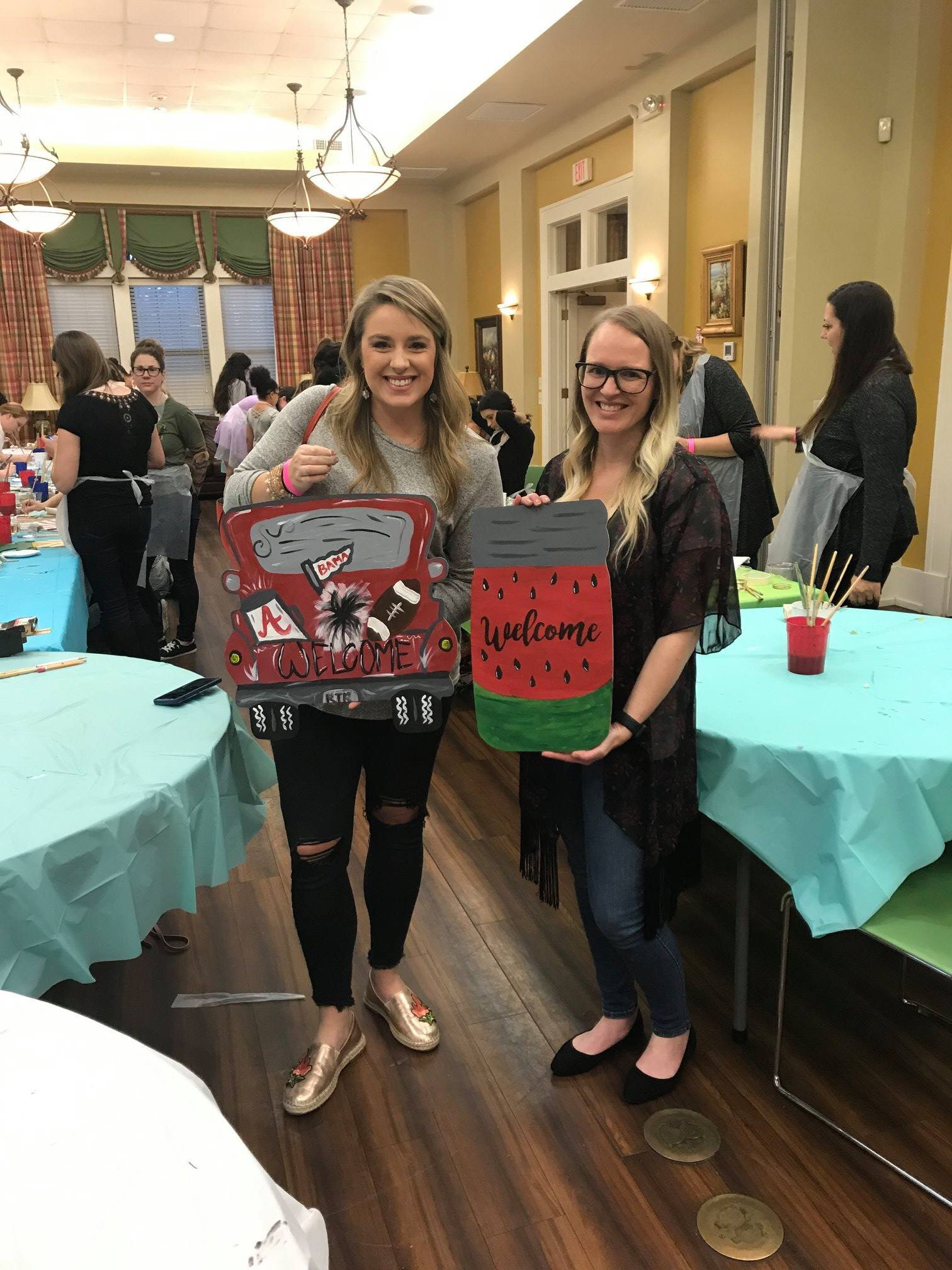 Paint &amp; Sip at Fort Benning