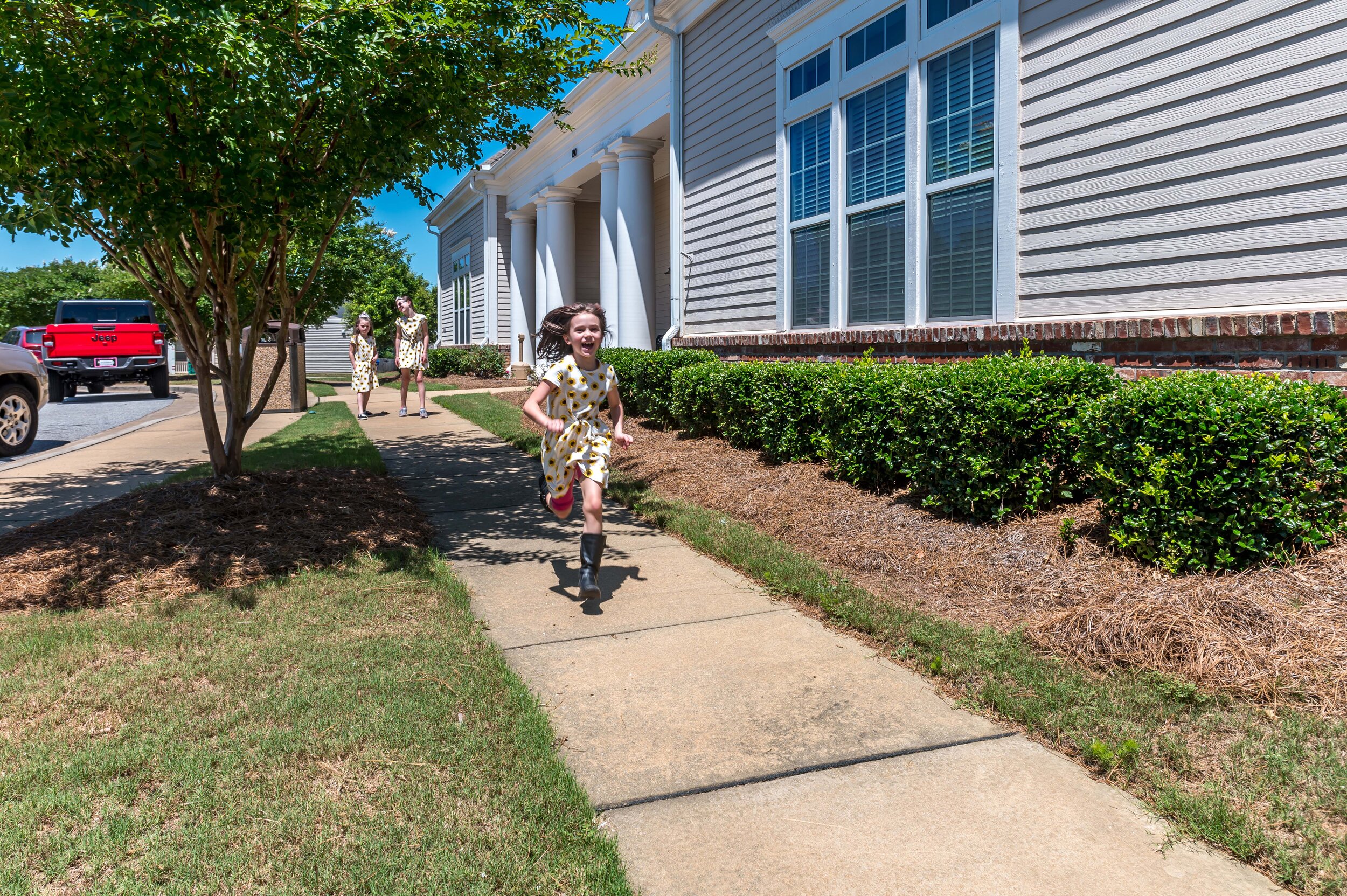  Family-friendly community at the Villages at Fort Moore. 