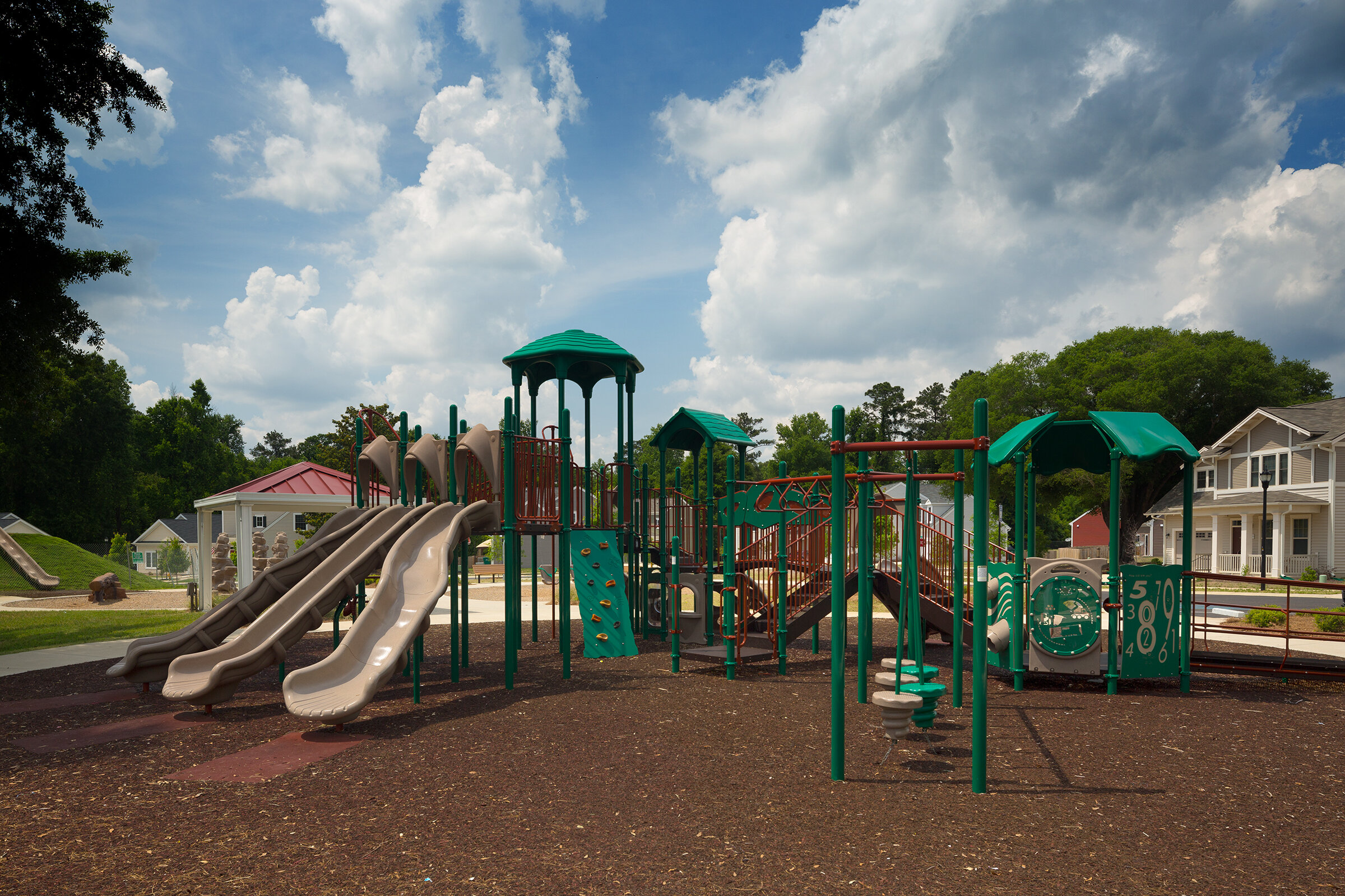  One of the many community amenities at The Villages at Fort Moore.  
