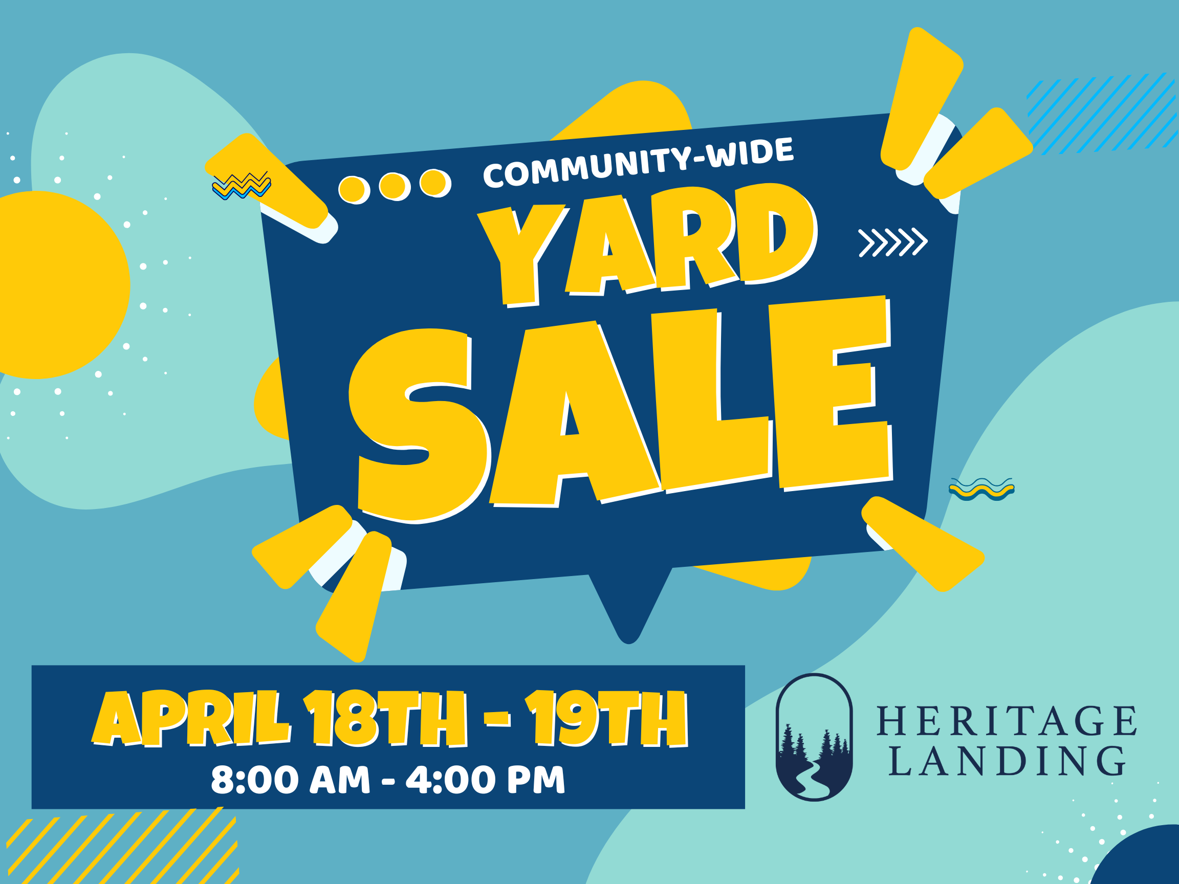 Heritage Landing Spring Yard Sale