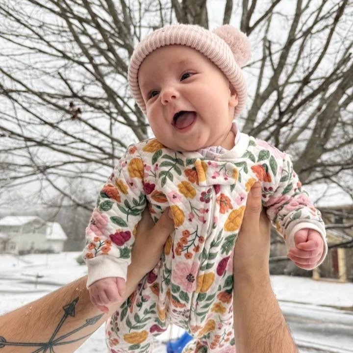 A Standout Snow Day in Porter Village at Heritage Landing at Fort Benning