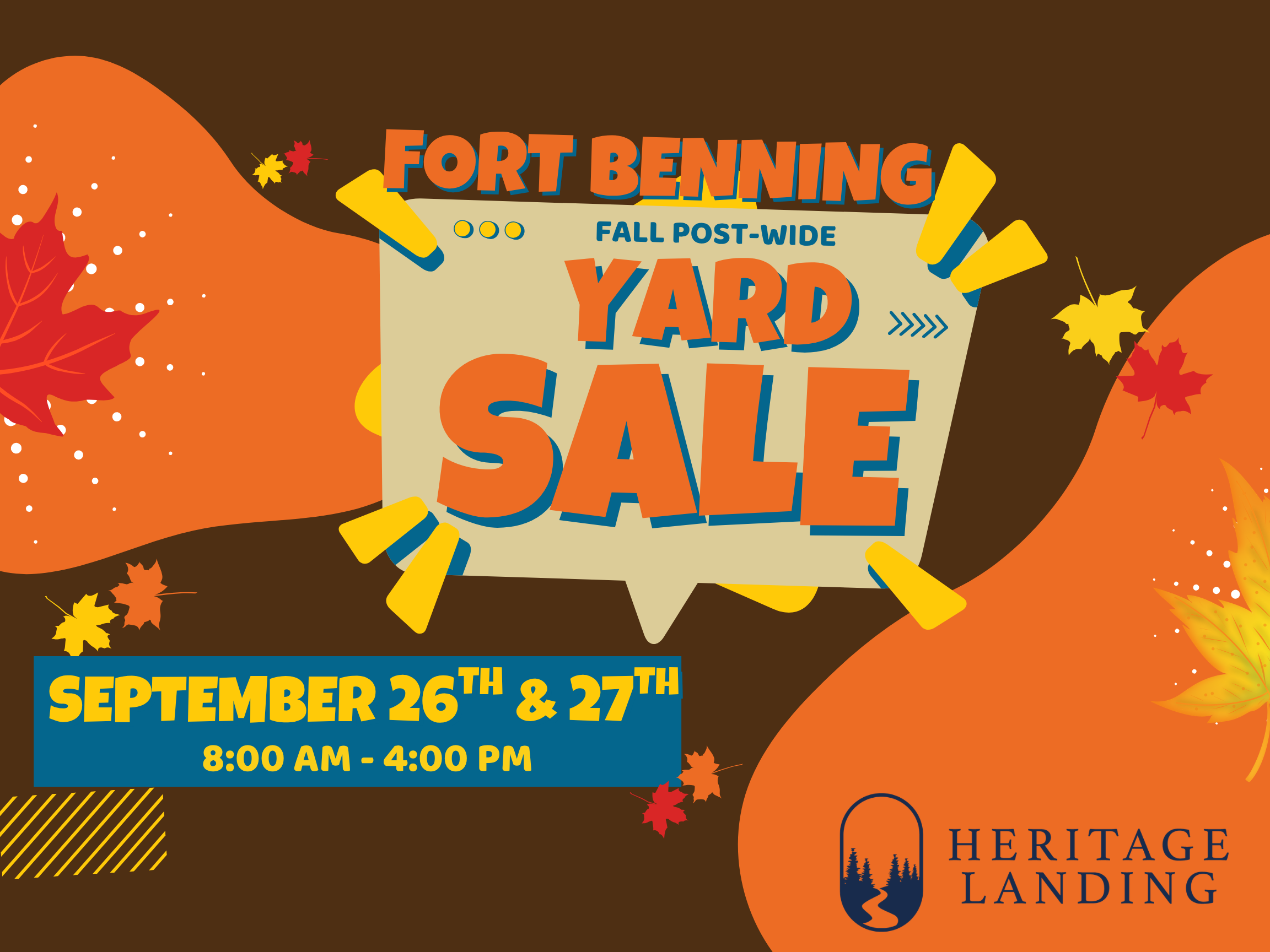 Fall Community Wide Yard Sale