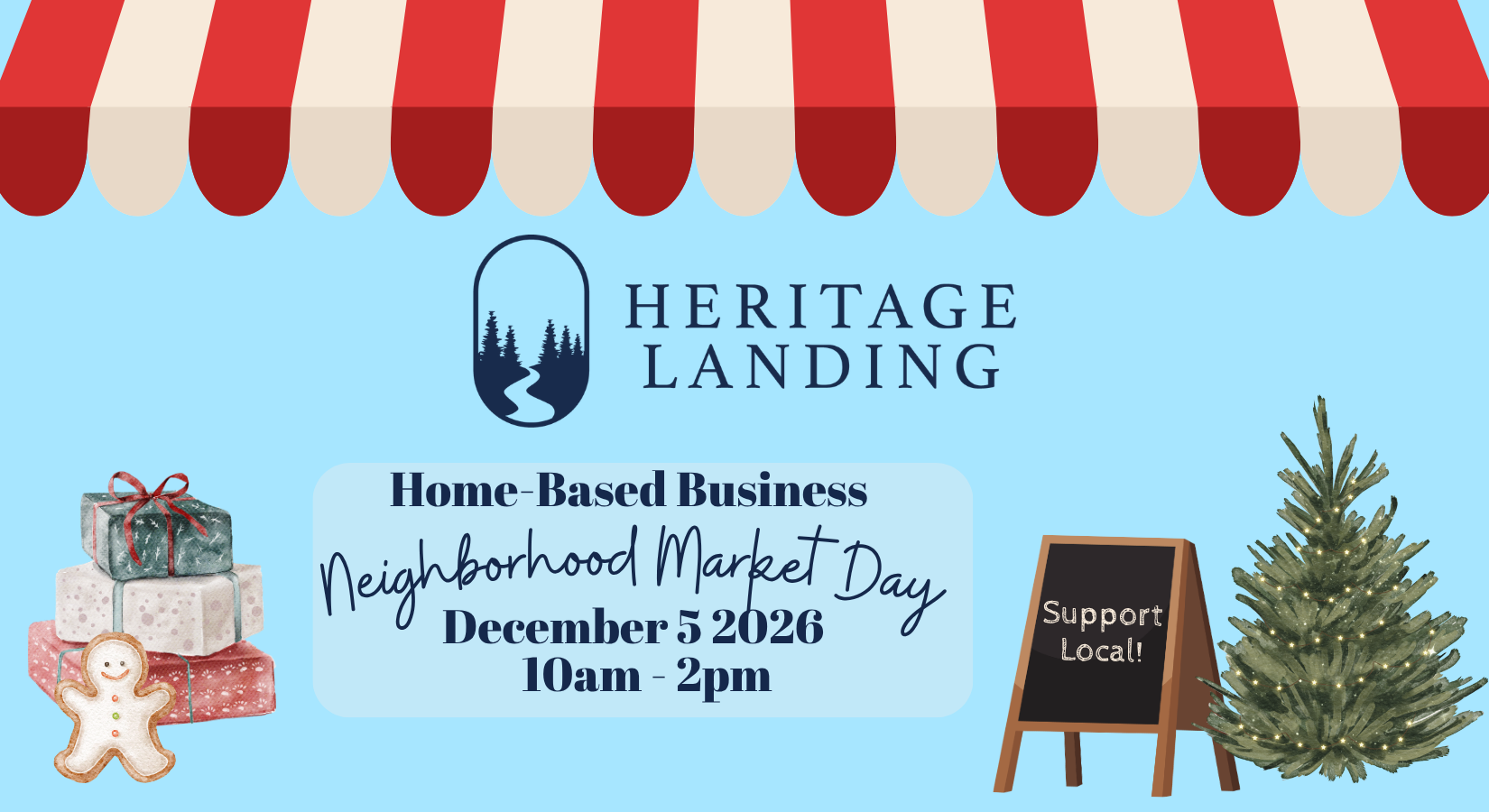 Home Based Business  Holiday Market Day